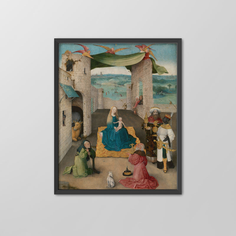 Adoration of the Magi ☷ Bosch ☴ Art Print