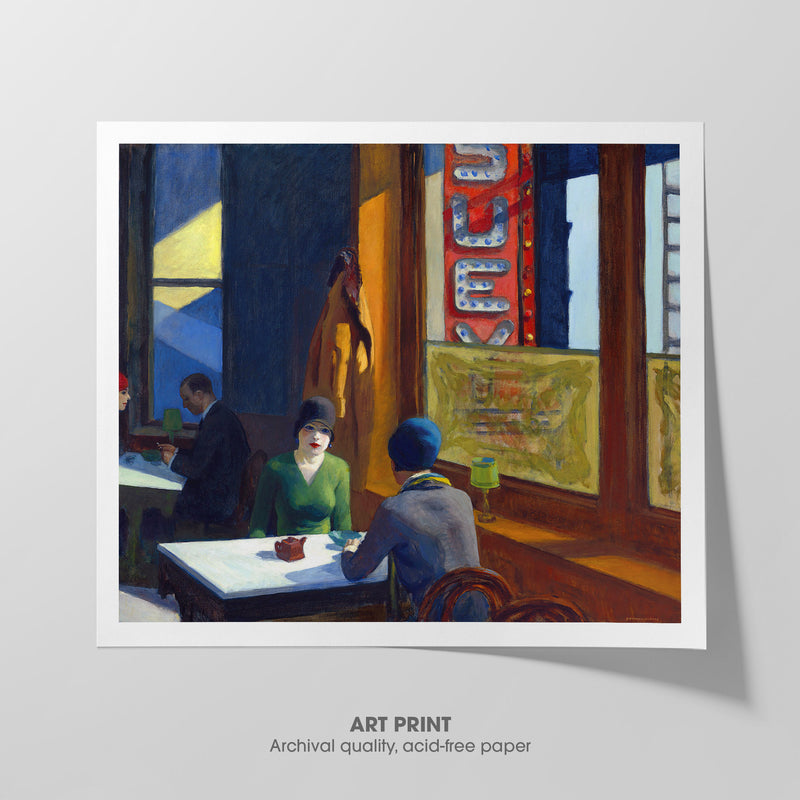 Chop Suey ☶ Hopper ☷ Art Print