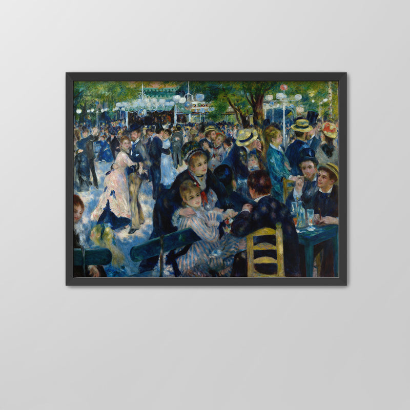 Dance at Le Moulin ☱ Renoir ☲ Art Print