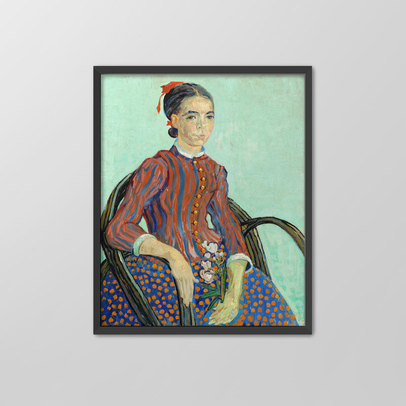 La Mousmé ☷ Van Gogh ☴ Art Print