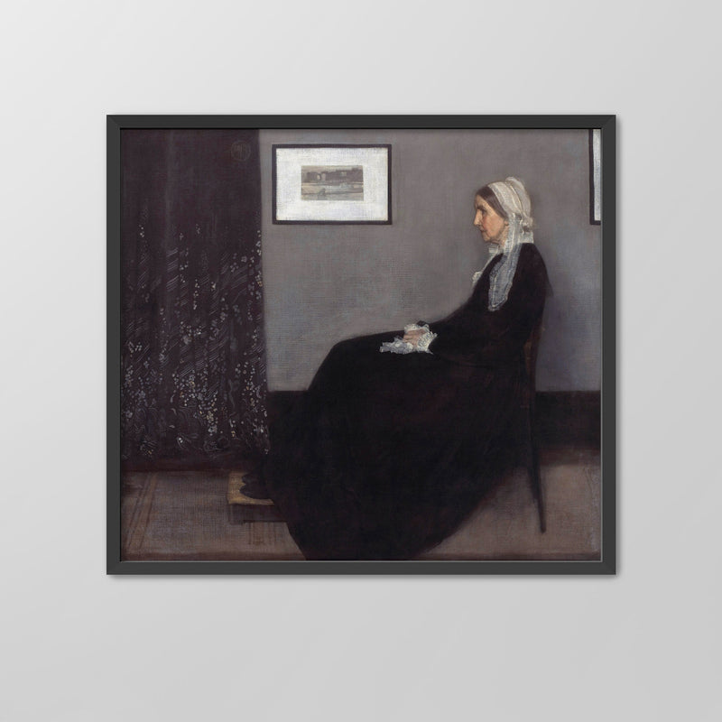 Whistler's Mother ☶ James McNeill Whistler ☷ Art Print