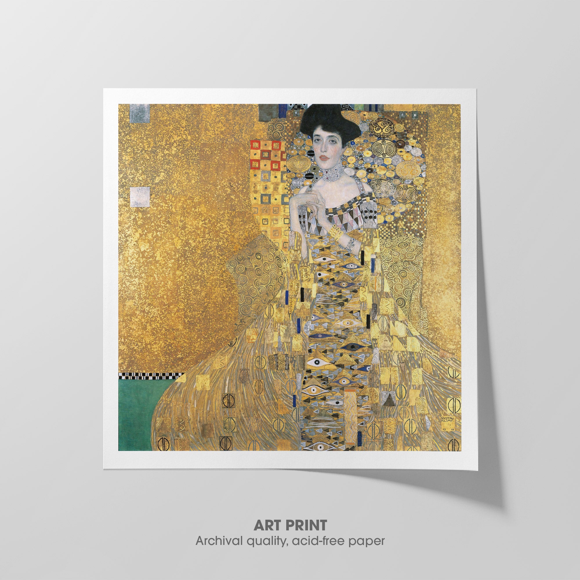 Adele Bloch-Bauer I ☶ Klimt ☲ Art Print