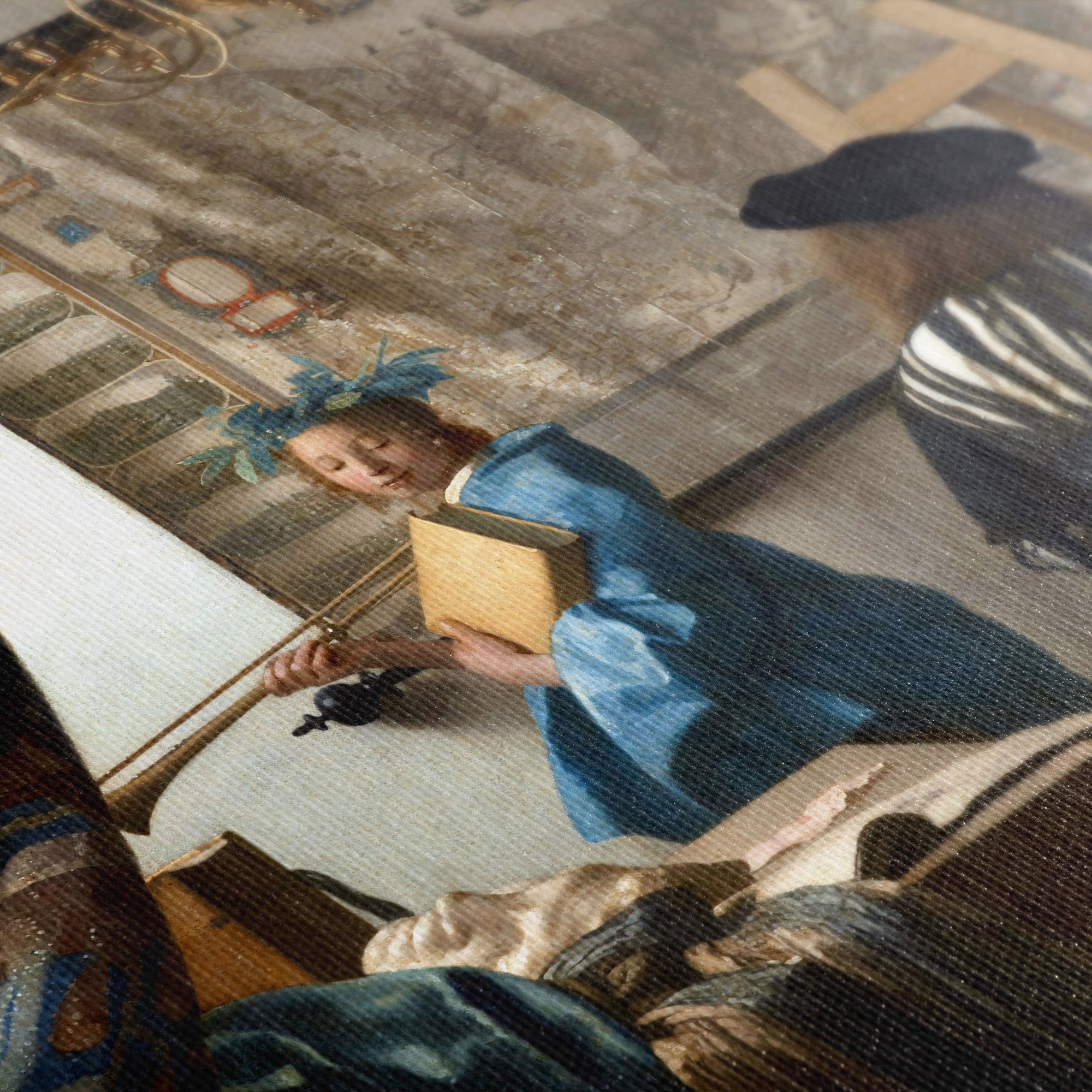 The Art of Painting ☰ Vermeer ☷ Canvas