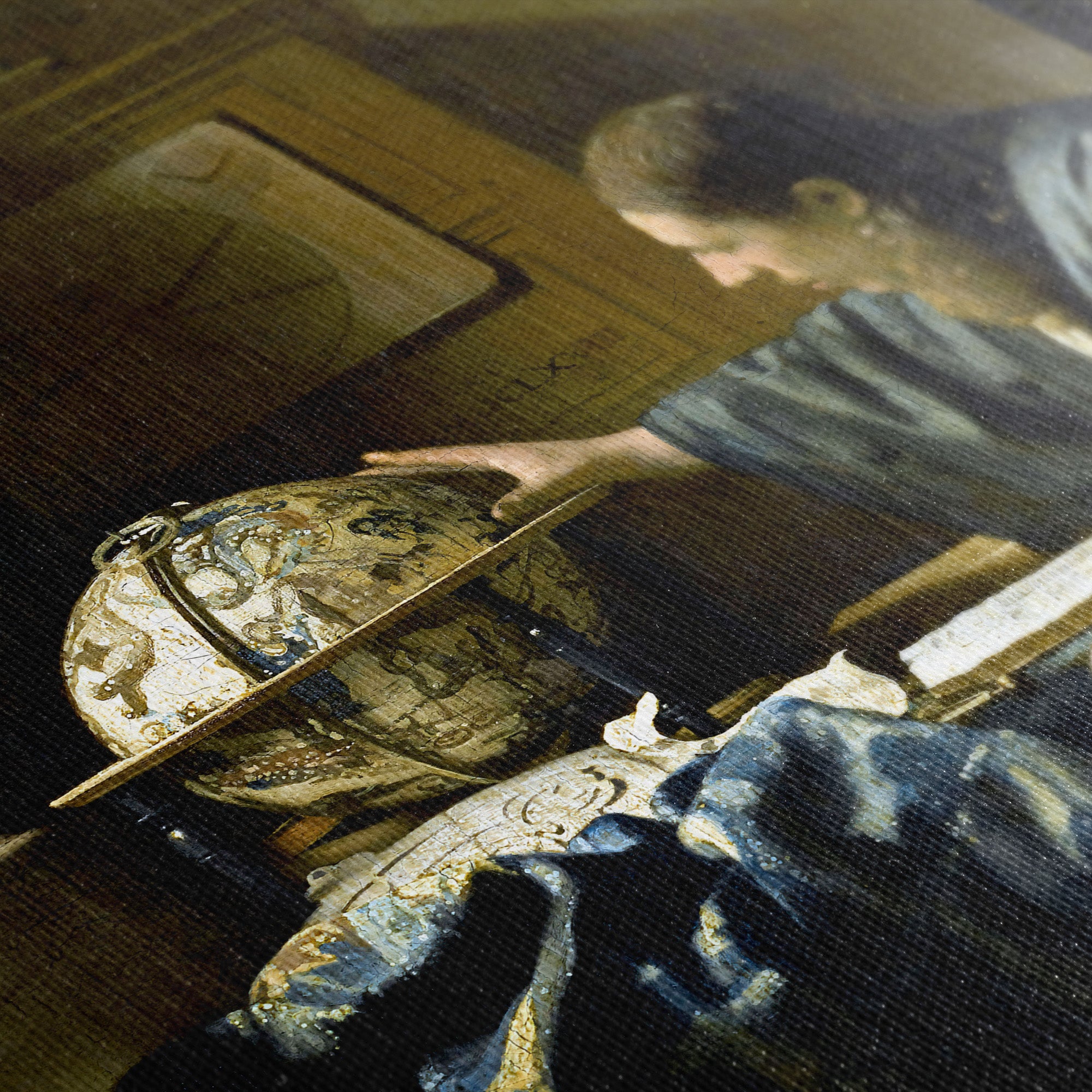 The Astronomer ☶ Vermeer ☷ Canvas