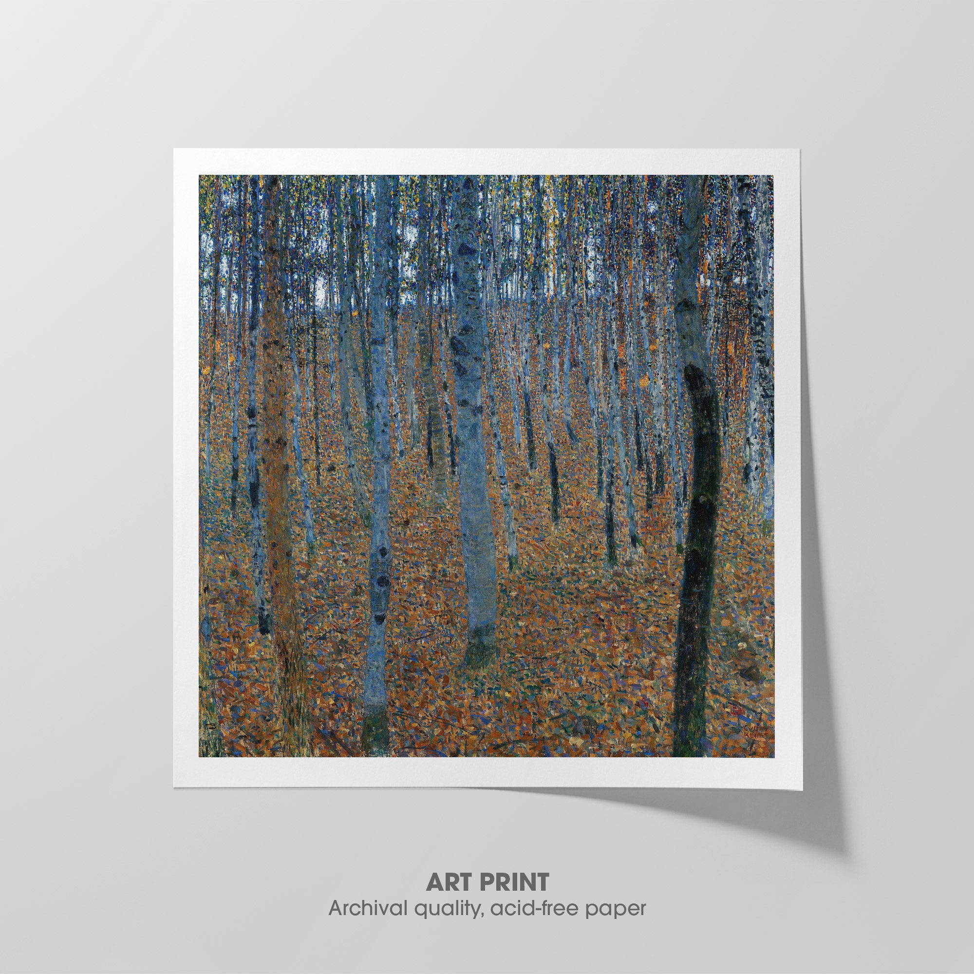 Beech Grove I ☷ Klimt ☴ Art Print