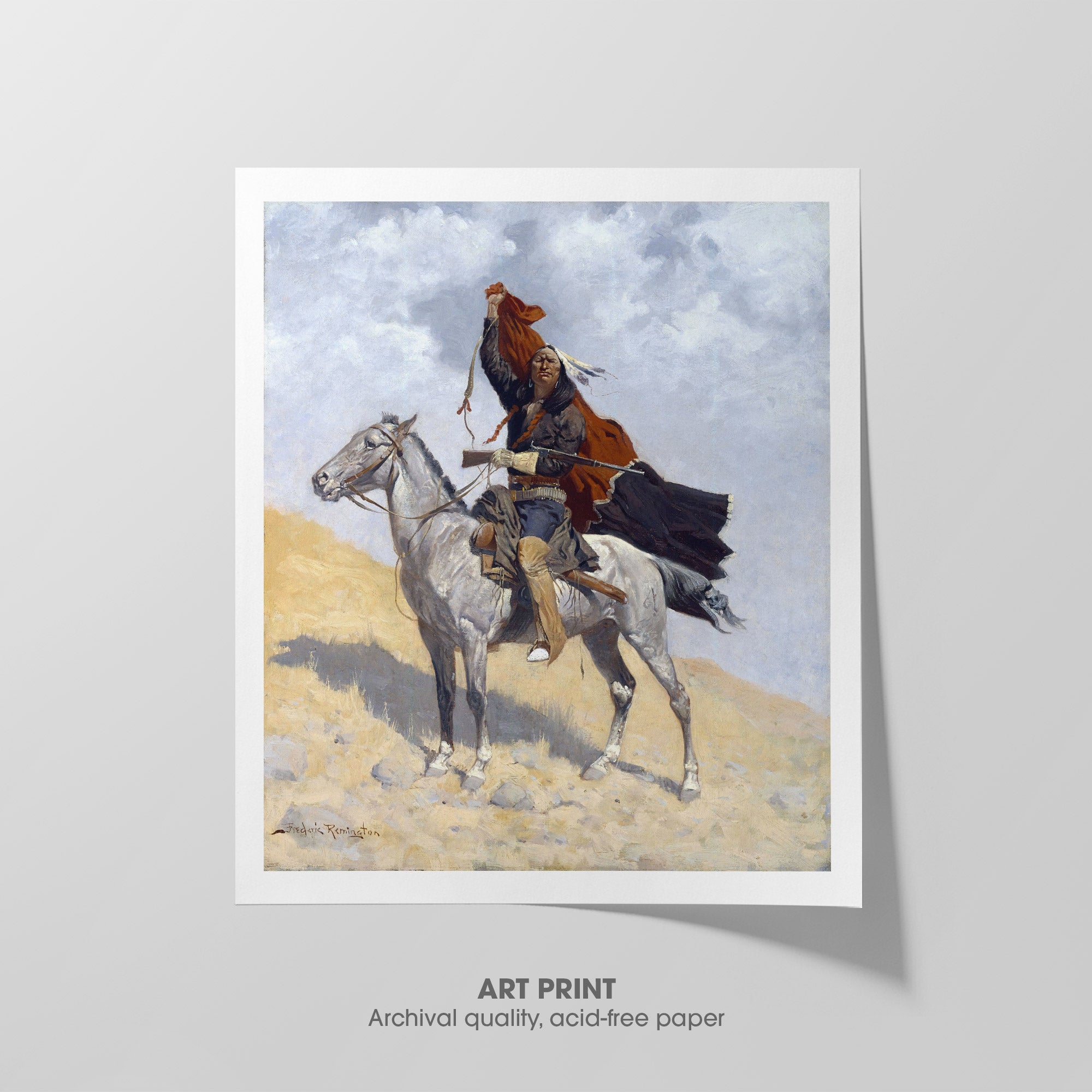 The Blanket Signal ☴ Remington ☷ Art Print