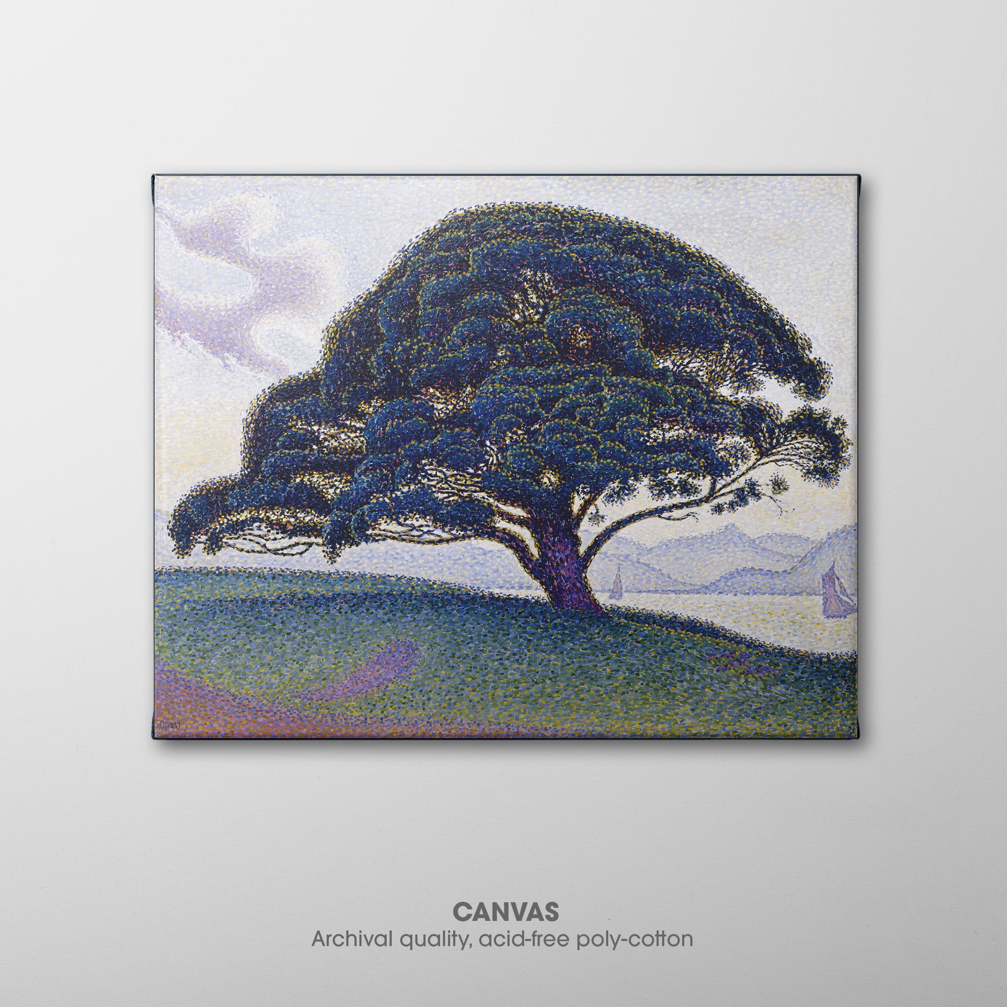 The Bonaventure Pine ☰ Signac ☷ Canvas