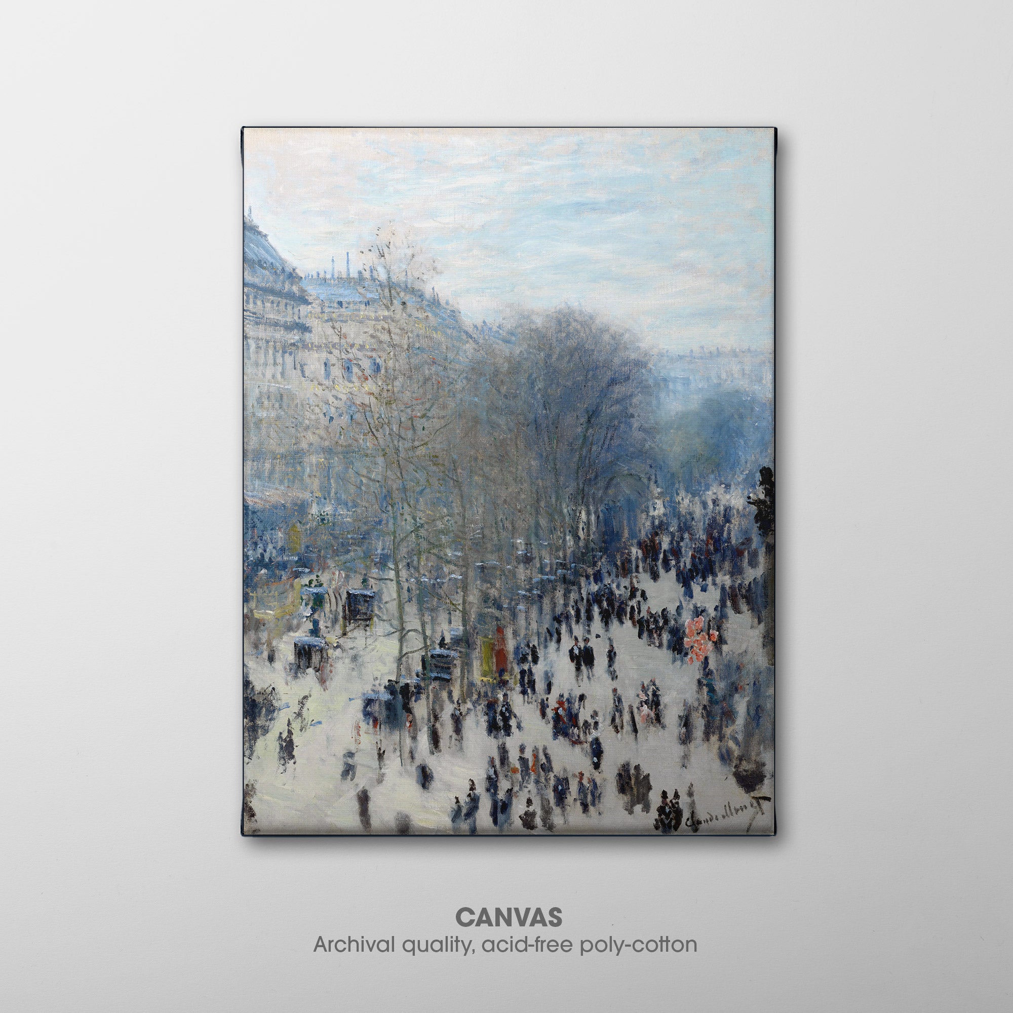 Boulevard des Capucines ☳ Monet ☵ Canvas