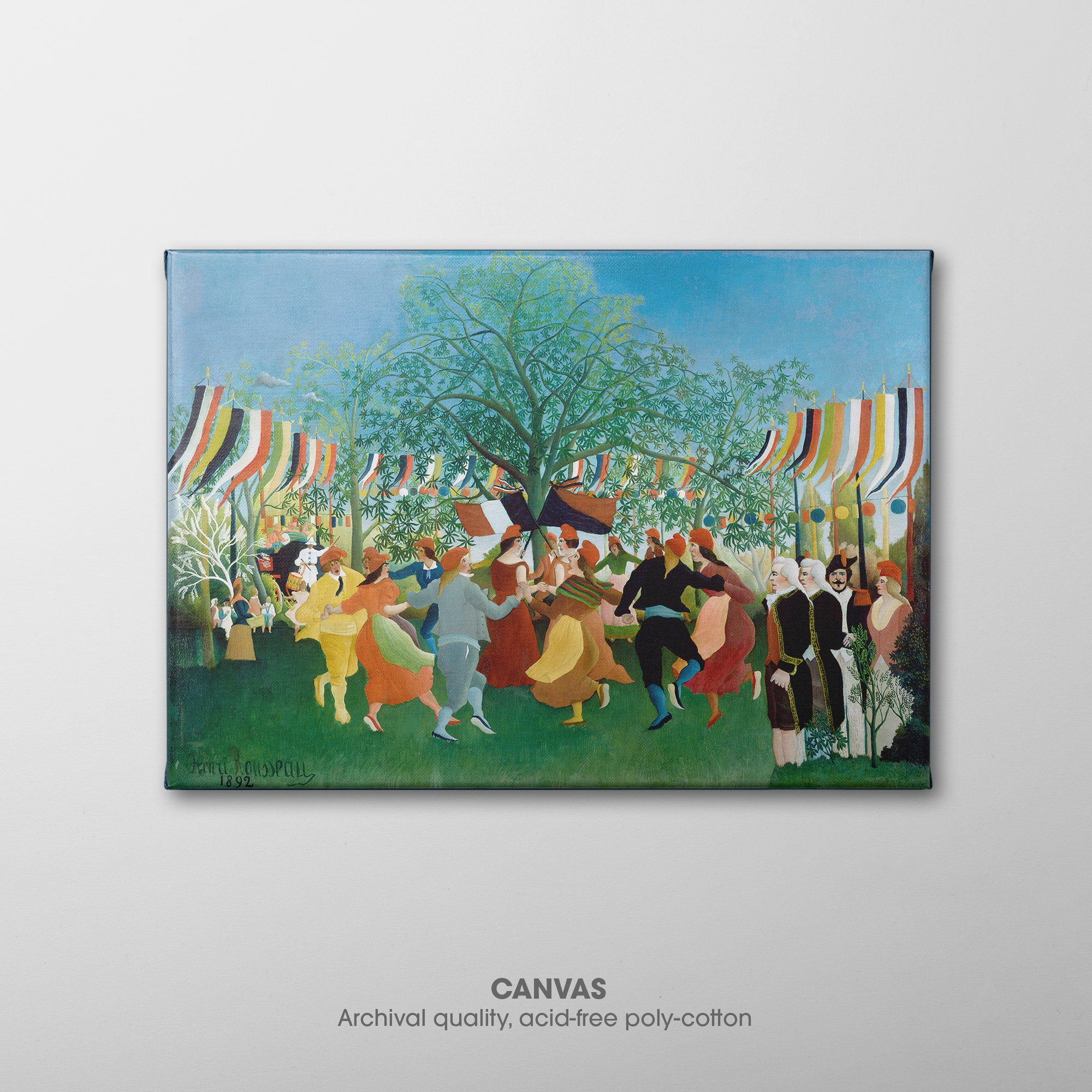 A Centennial of Independence ☳ Rousseau ☵ Canvas