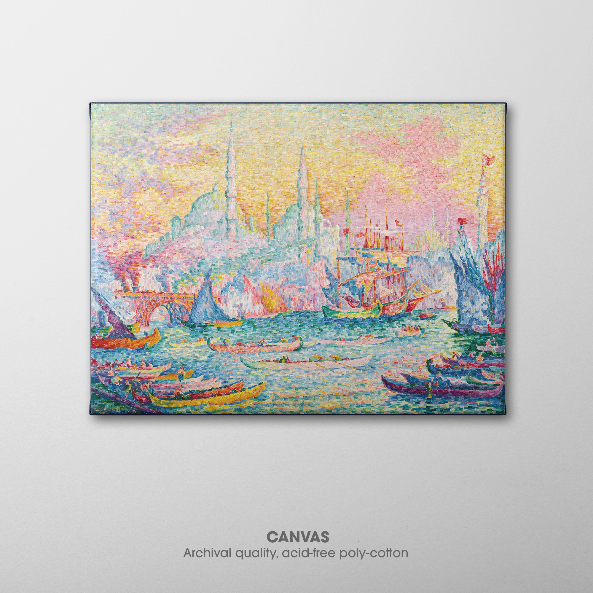 The Golden Horn, Constantinople ☰ Signac ☲ Canvas