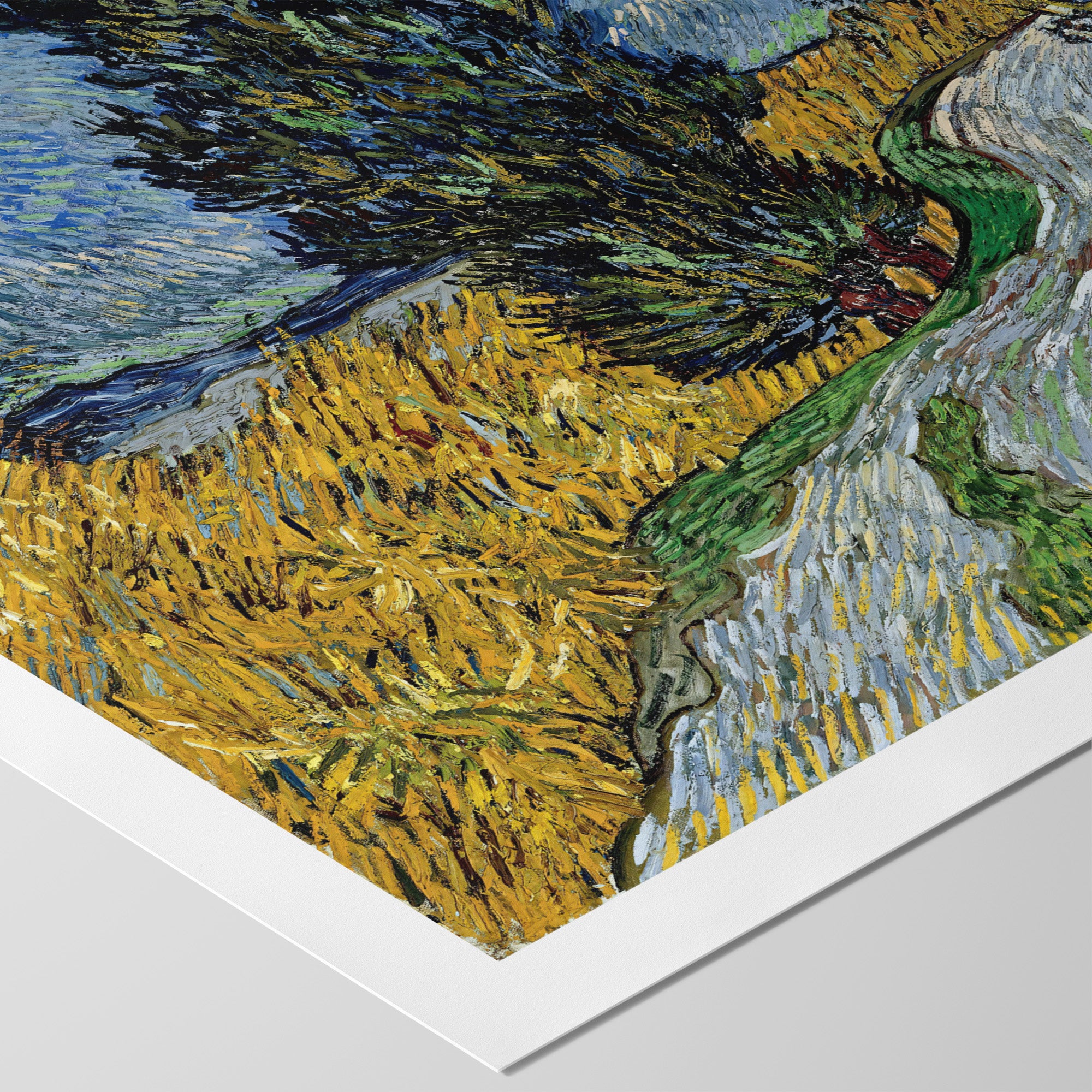 Country Road in Provence ☰ Van Gogh ☲ Art Print