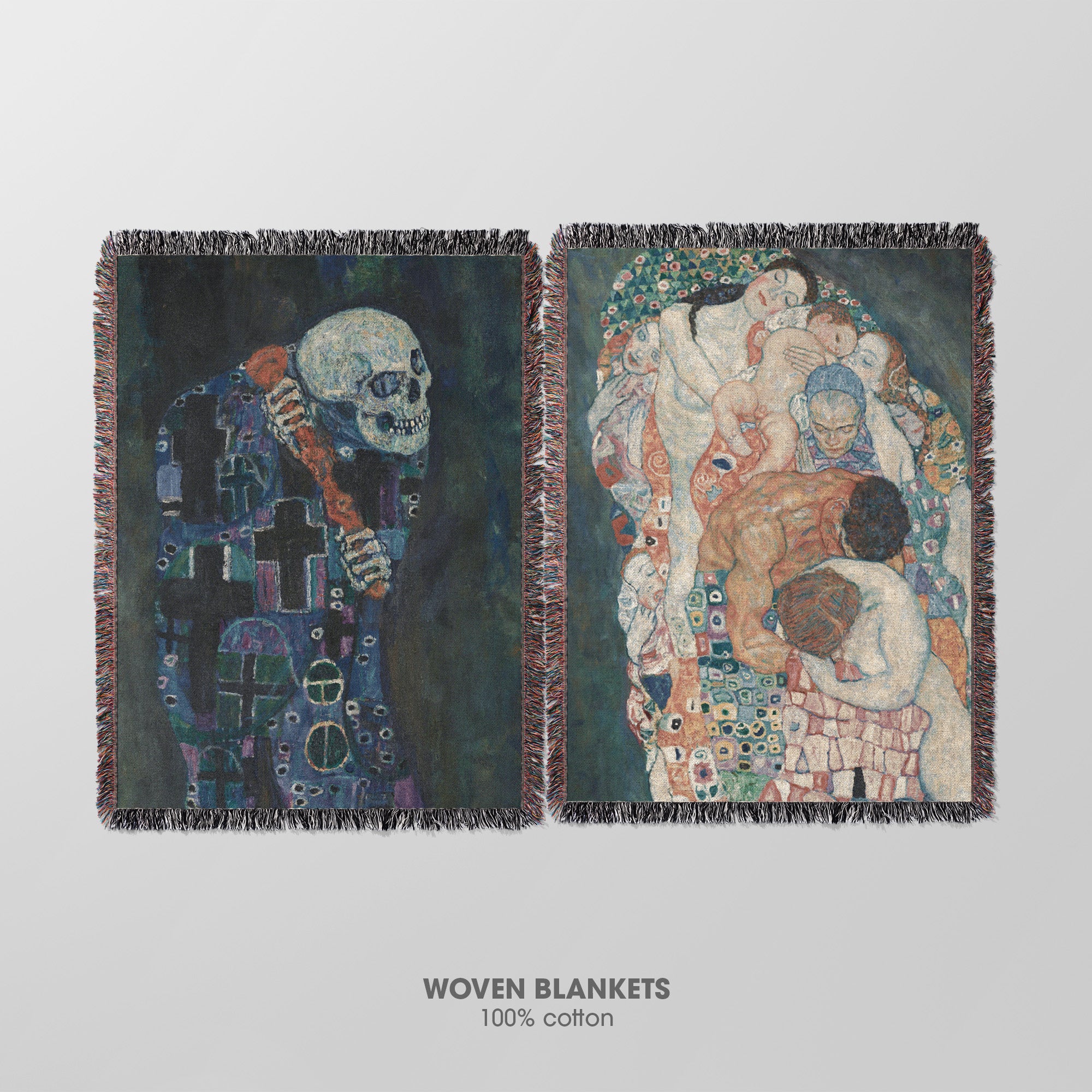 Death and Life ☲ Klimt ☷ Blanket