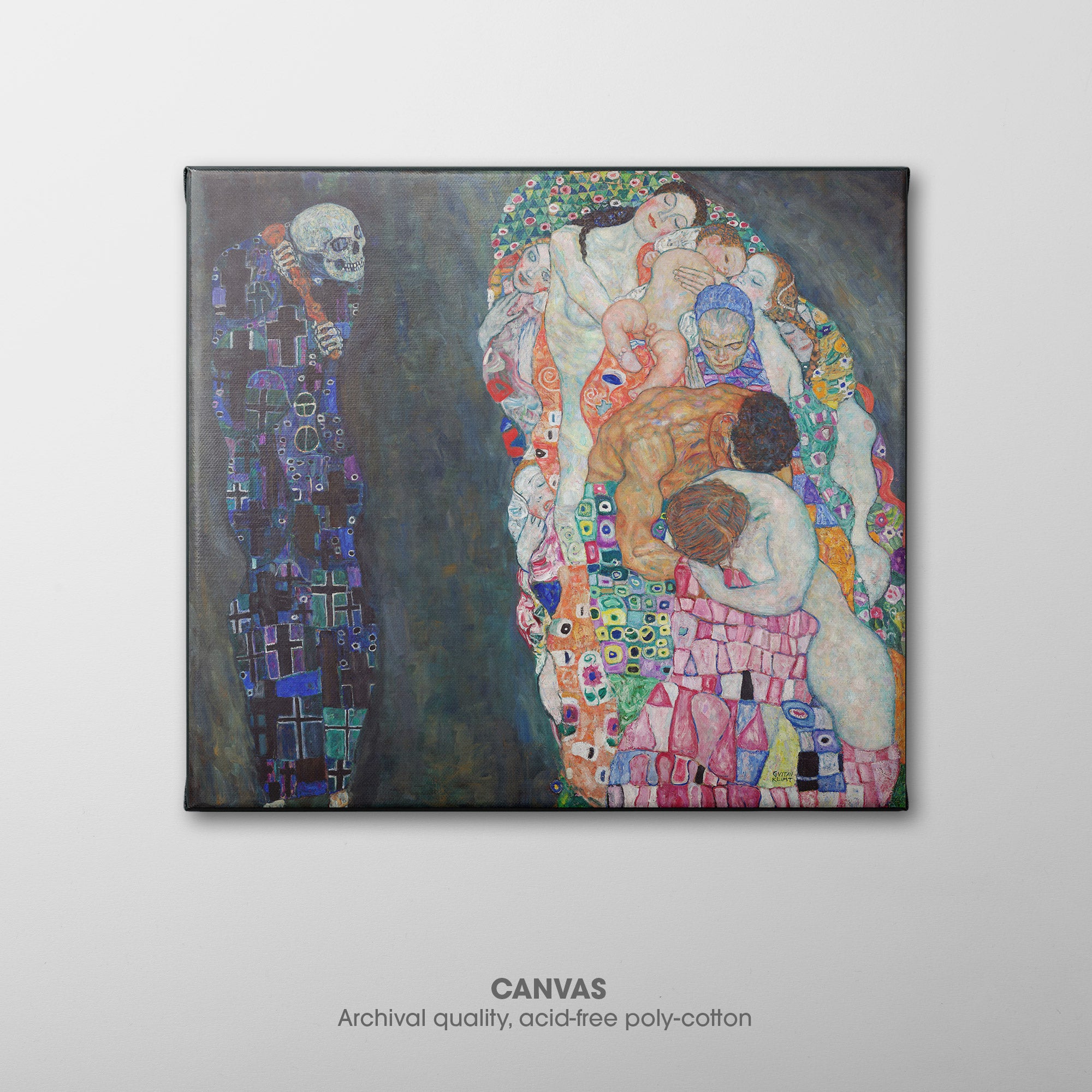 Death and Life ☲ Klimt ☷ Canvas