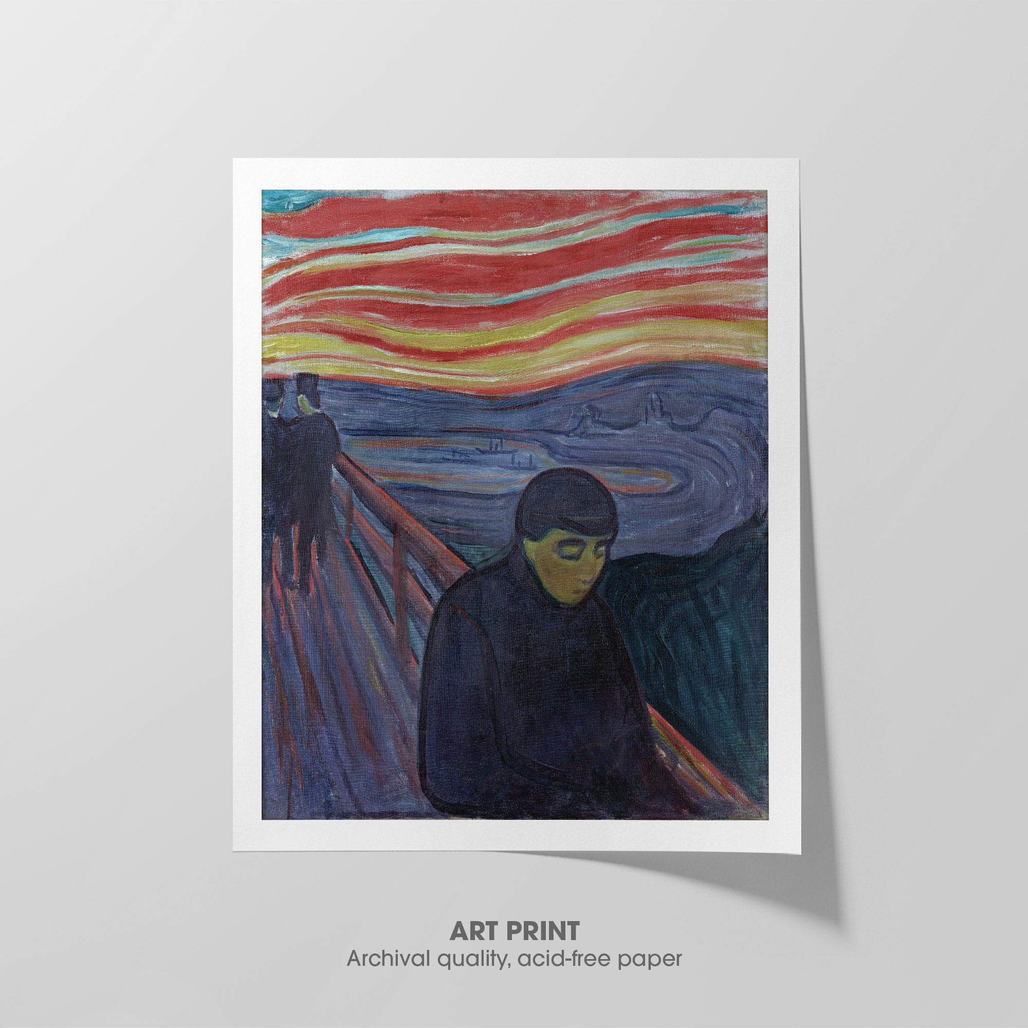 Despair ☵ Munch ☳ Art Print