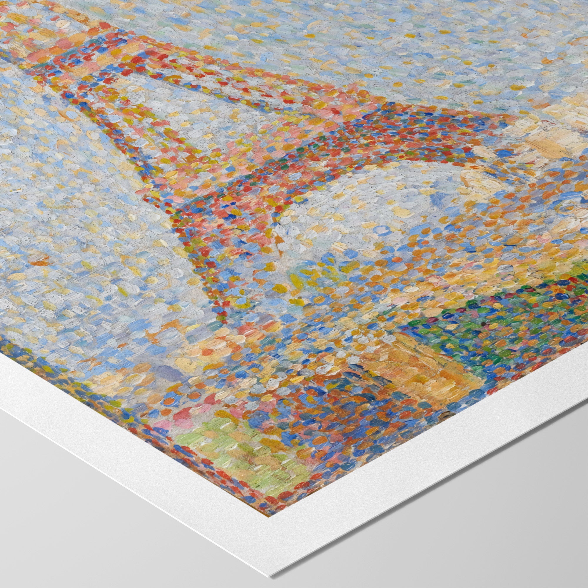 Eiffel Tower ☰ Seurat ☴ Art Print