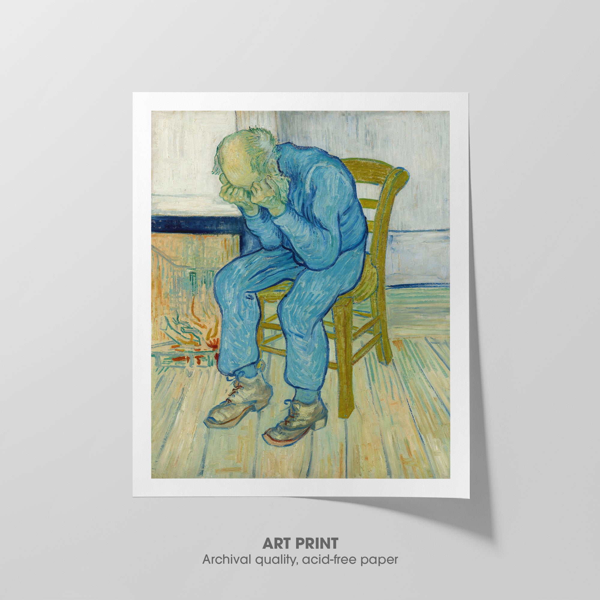 At Eternity's Gate ☴ Van Gogh ☶ Art Print