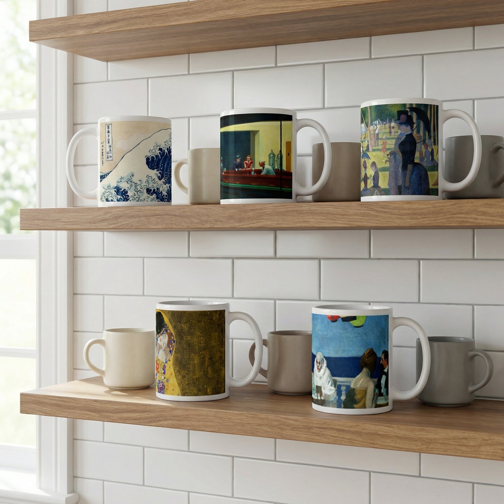Famous Art Ceramic Mugs
