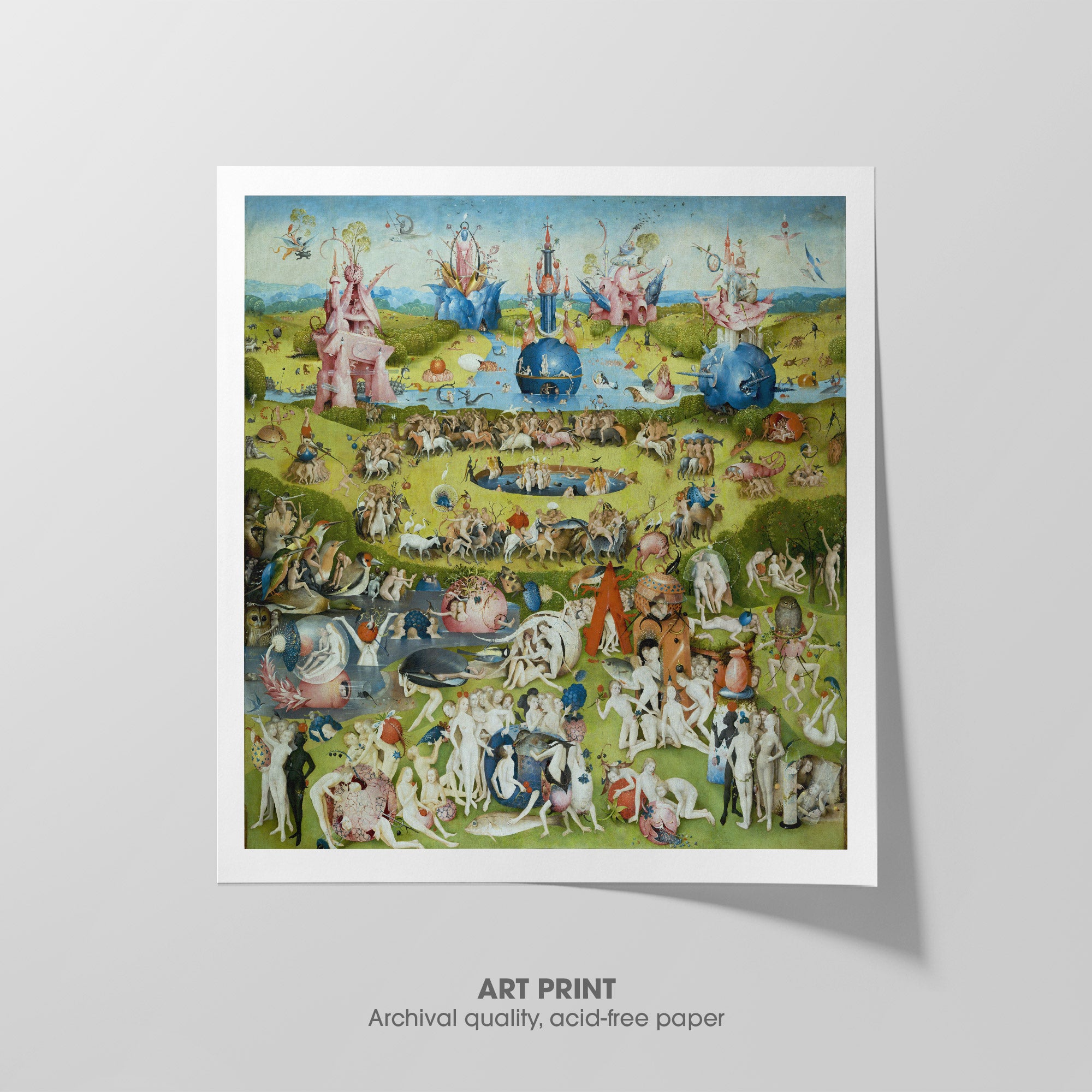 Garden of Earthly Delights ☰ Bosch ☵ Art Print