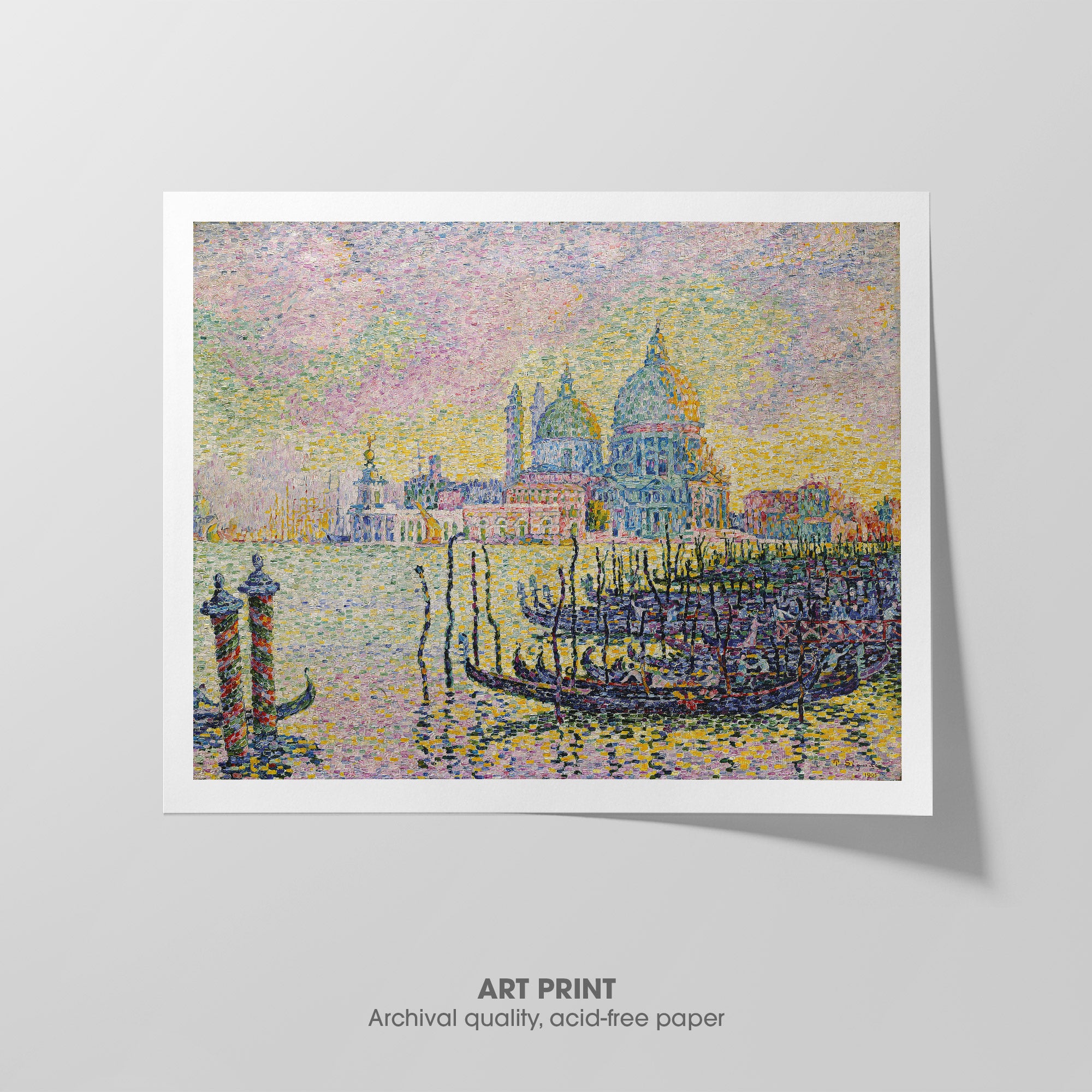 Grand Canal, Venice ☱ Signac ☵ Art Print