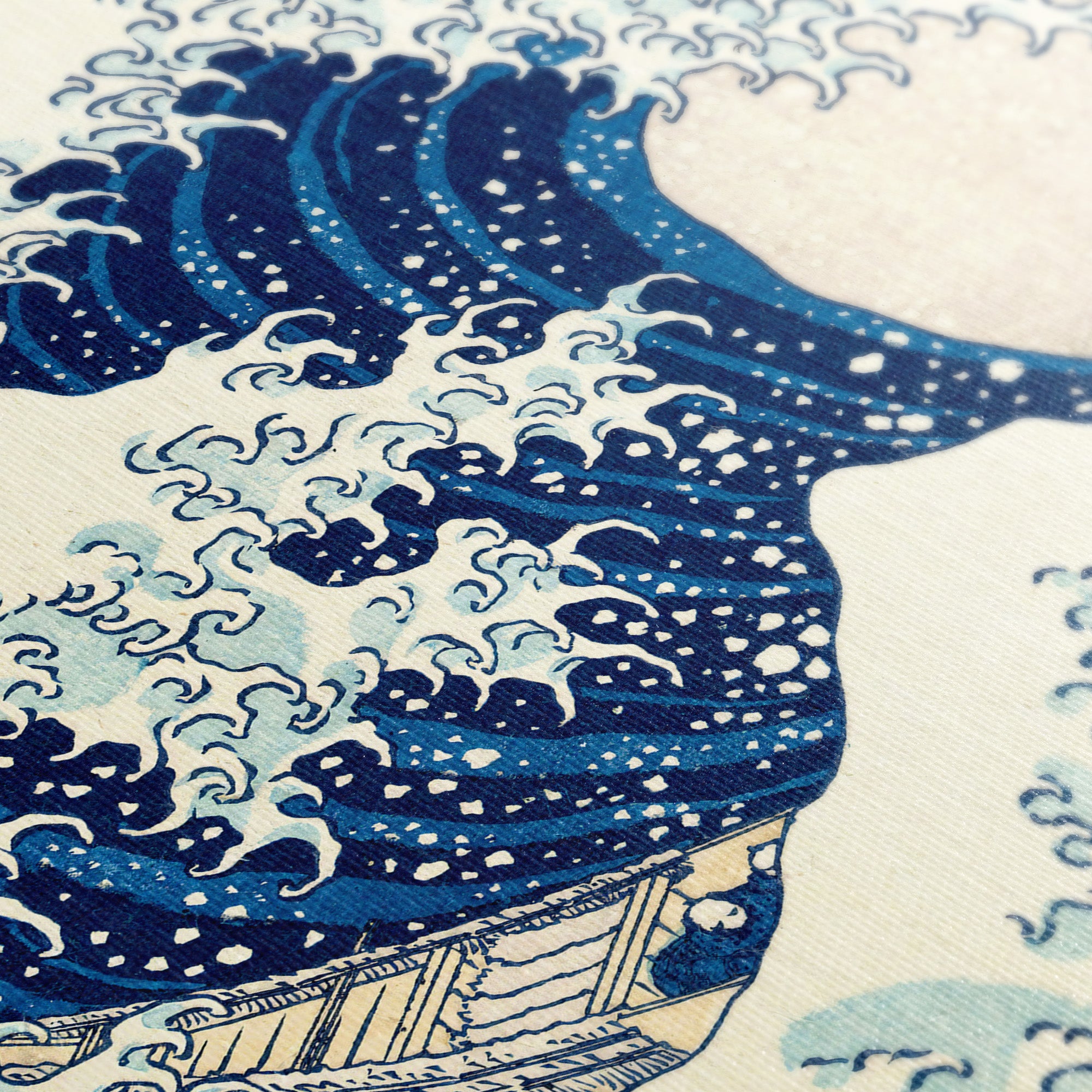 The Great Wave ☶ Hokusai ☵ Canvas