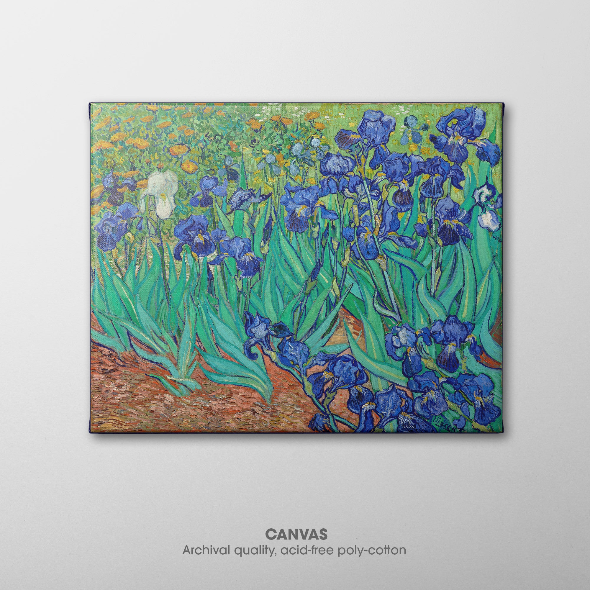 Irises ☷ Van Gogh ☶ Canvas