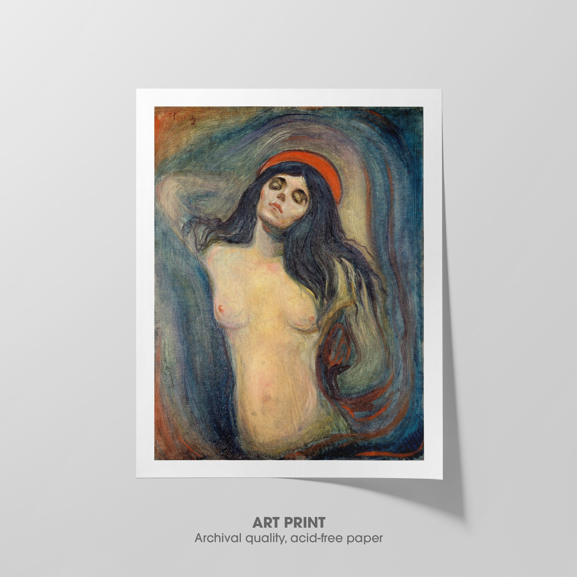 Madonna ☴ Munch ☱ Art Print