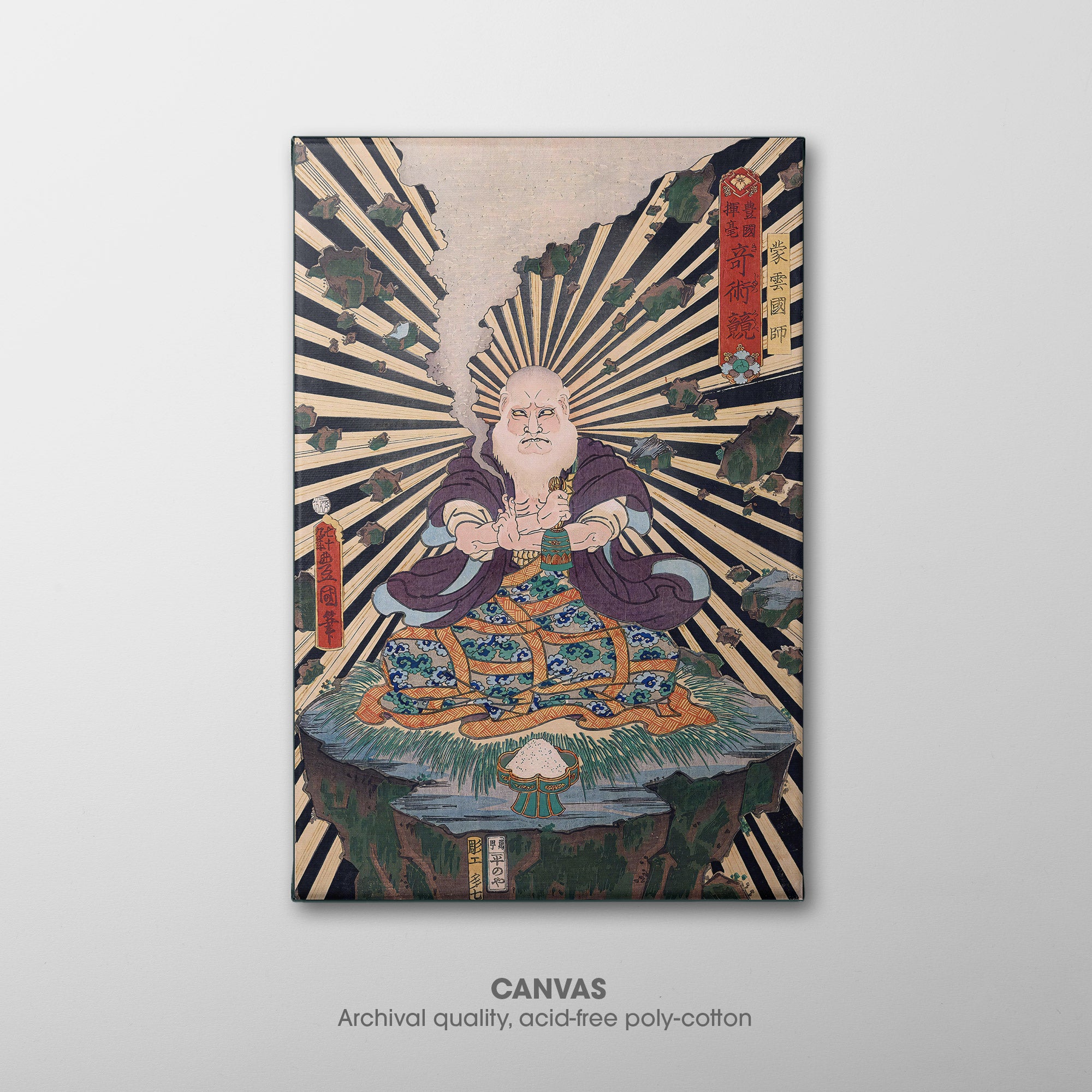 Magician of Power ☳ Kunisada ☰ Canvas