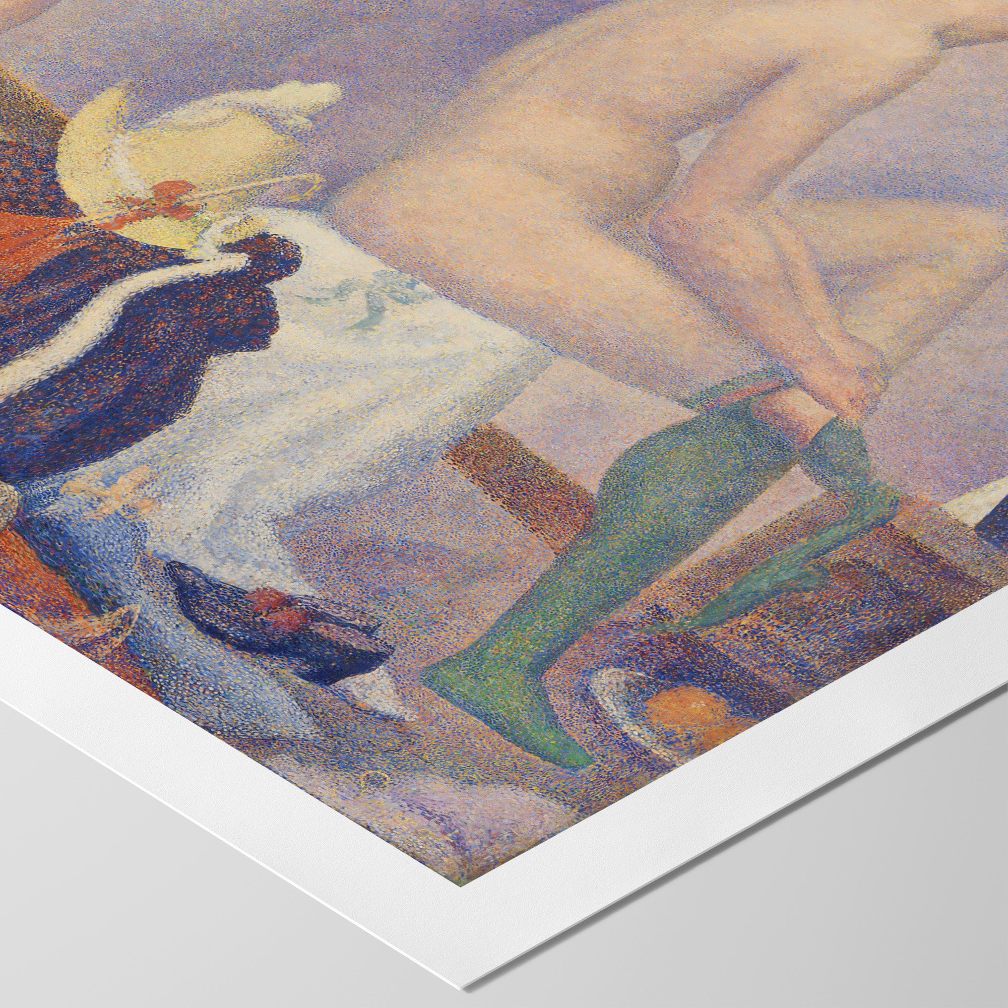 Models ☶ Seurat ☳ Art Print