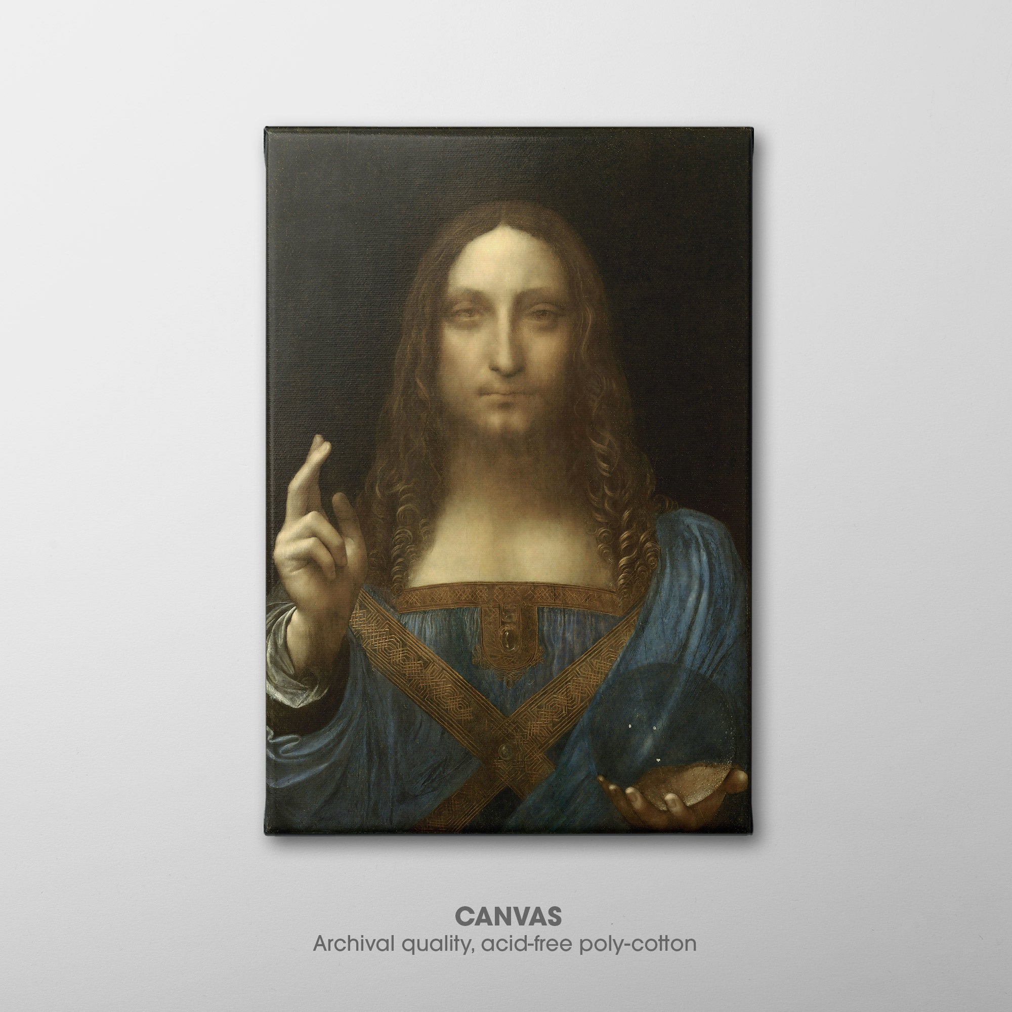 Salvator Mundi ☷ Da Vinci ☰ Canvas