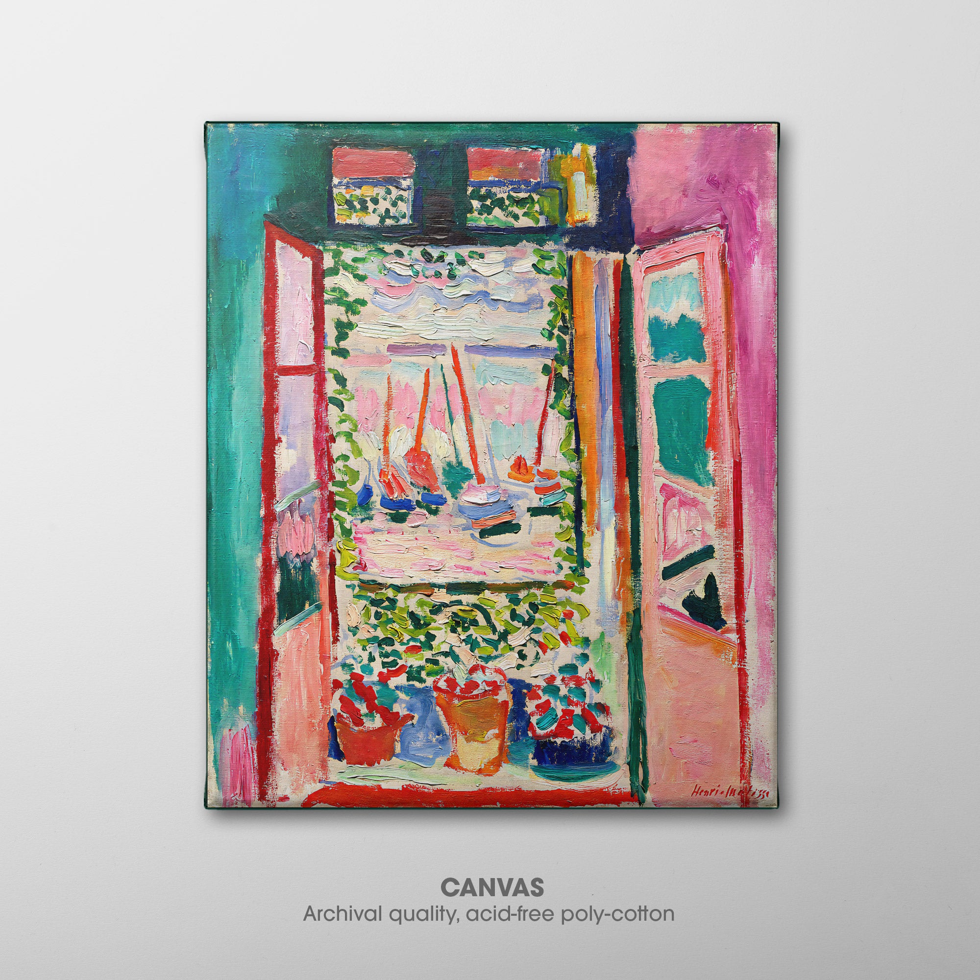 Open Window, Collioure ☱ Matisse ☴ Canvas