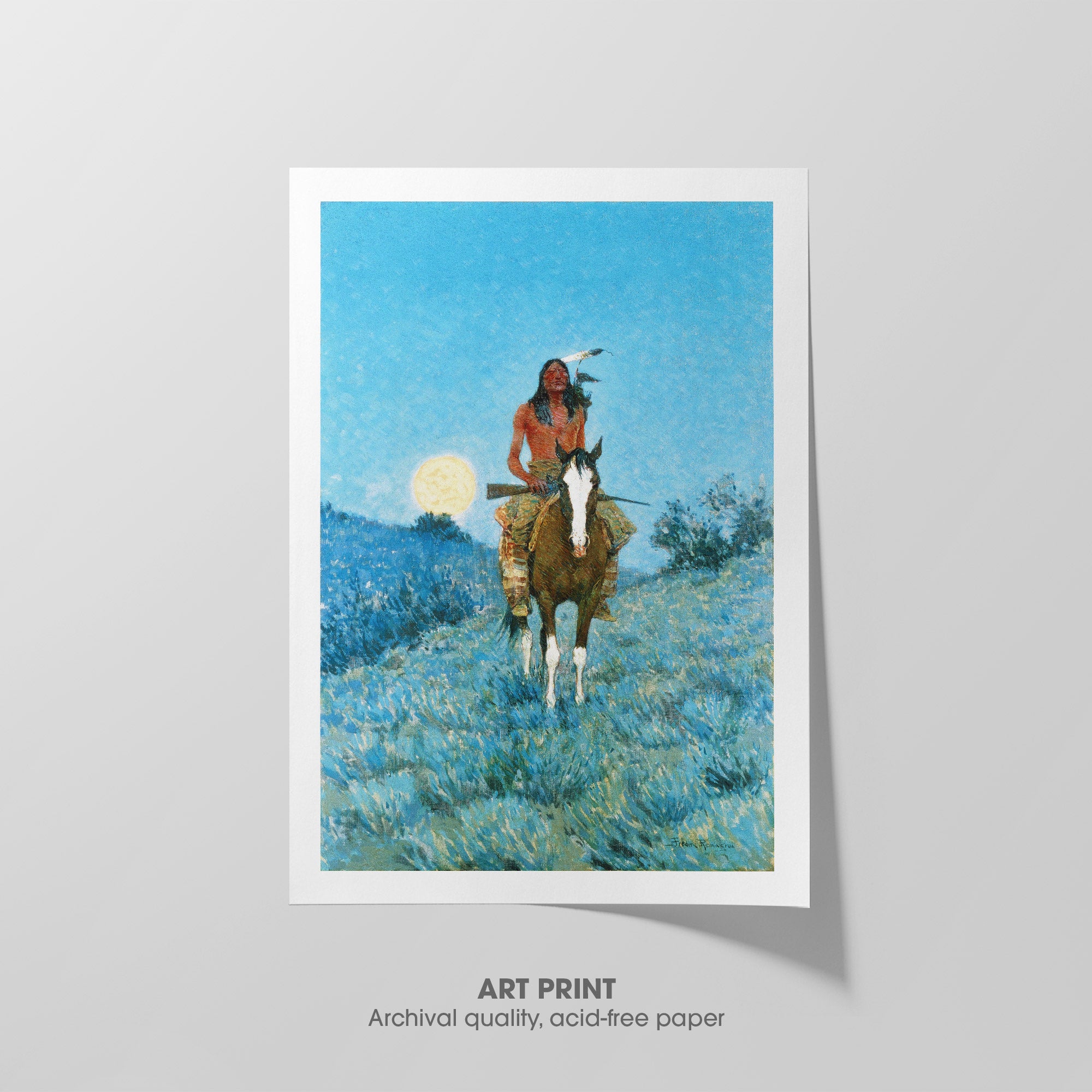 The Outlier ☰ Remington ☳ Art Print