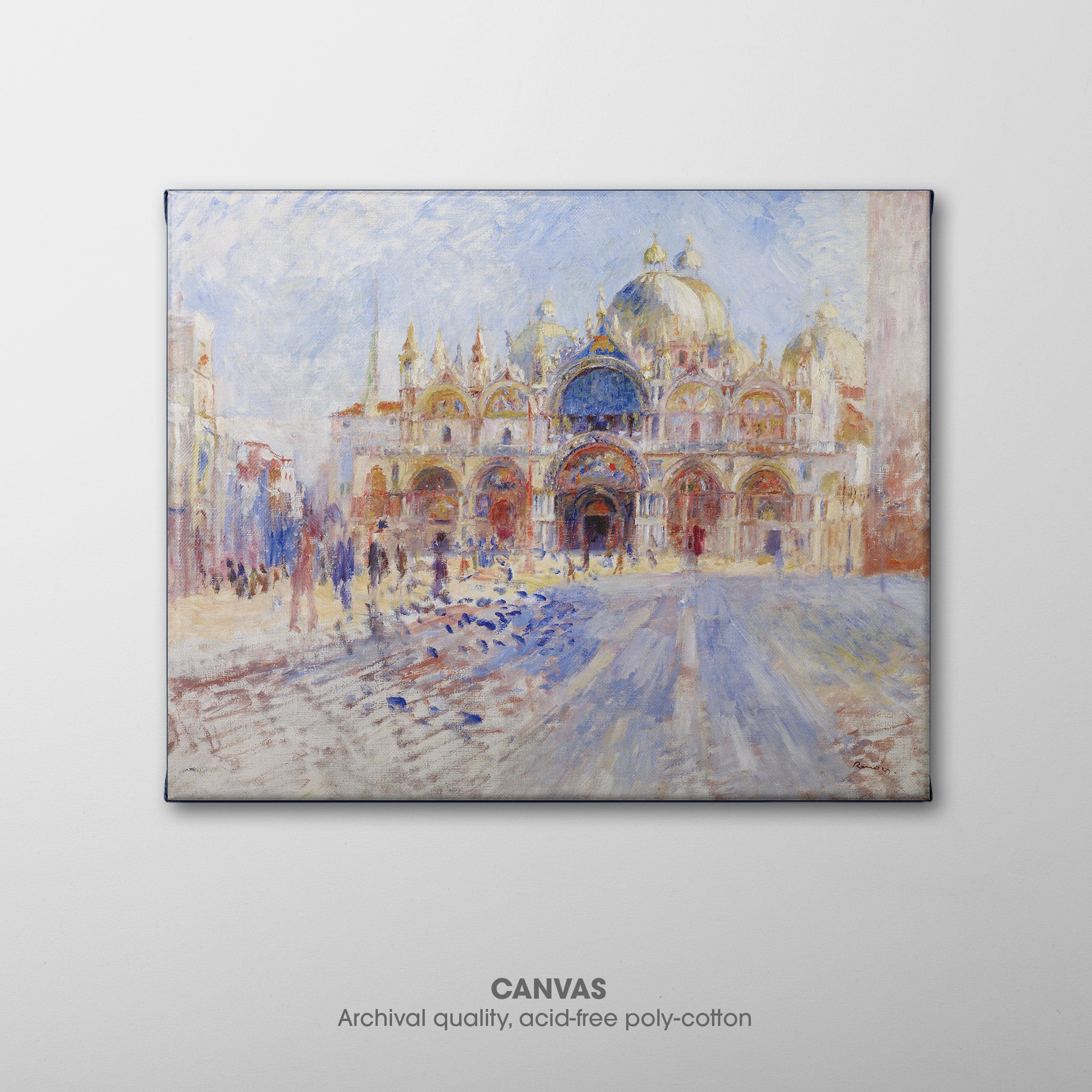 Piazza San Marco ☰ Renoir ☰ Canvas