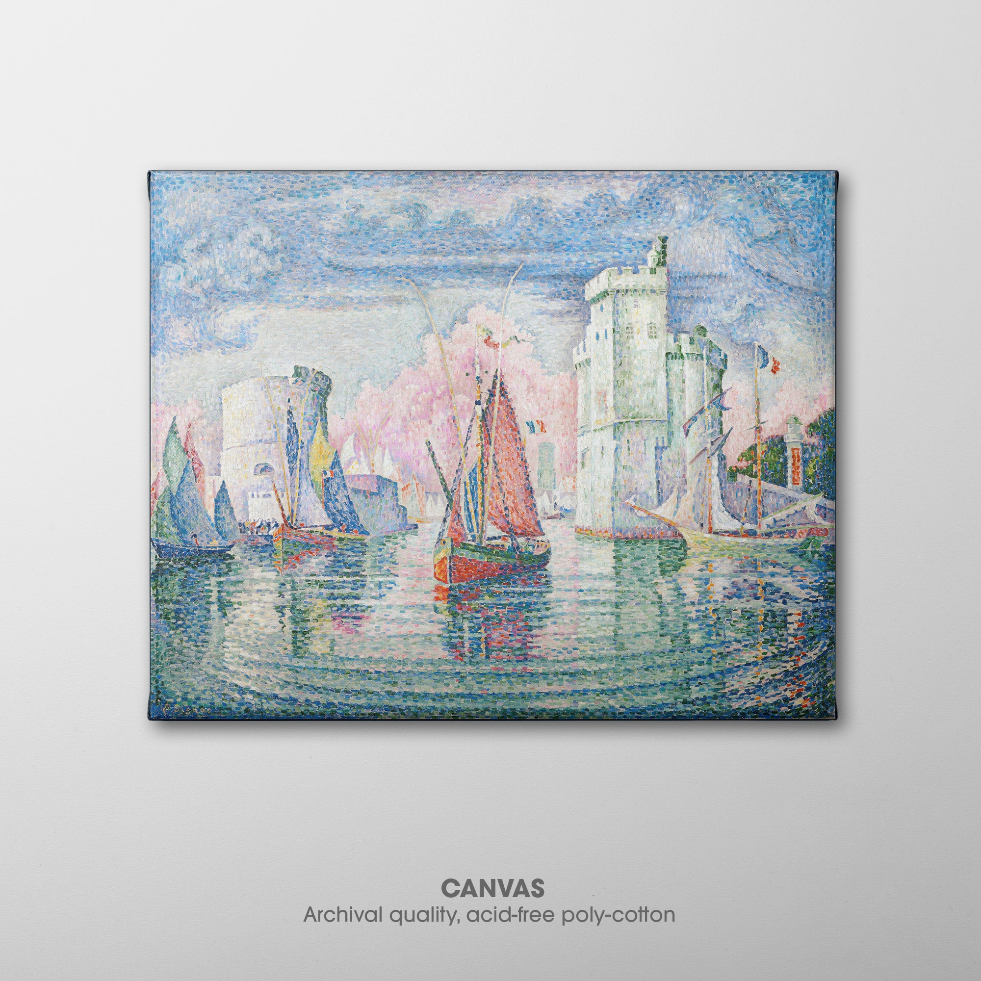 Port of La Rochelle ☵ Signac ☱ Canvas