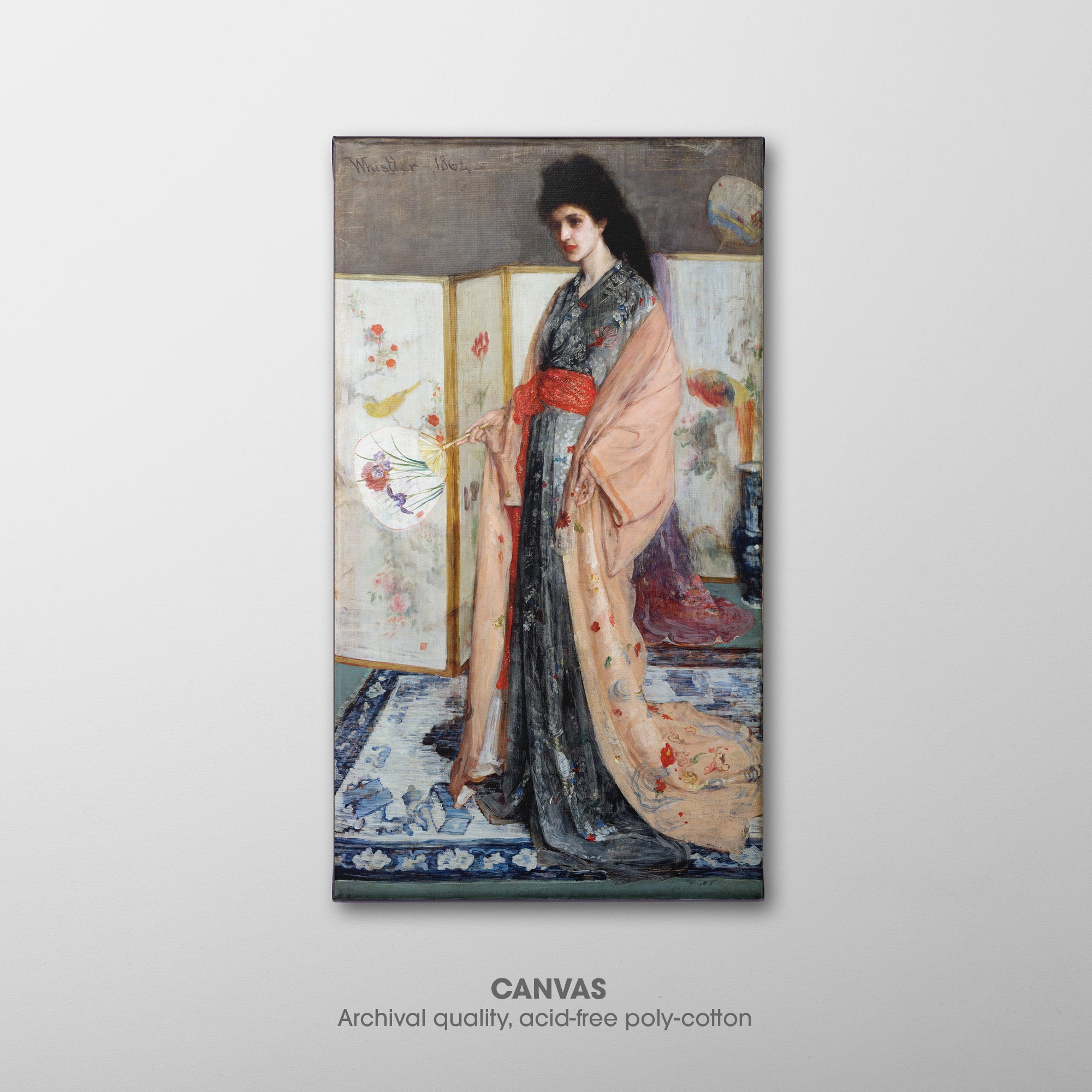 Princess from the Land of Porcelain ☲ Whistler ☱ Canvas