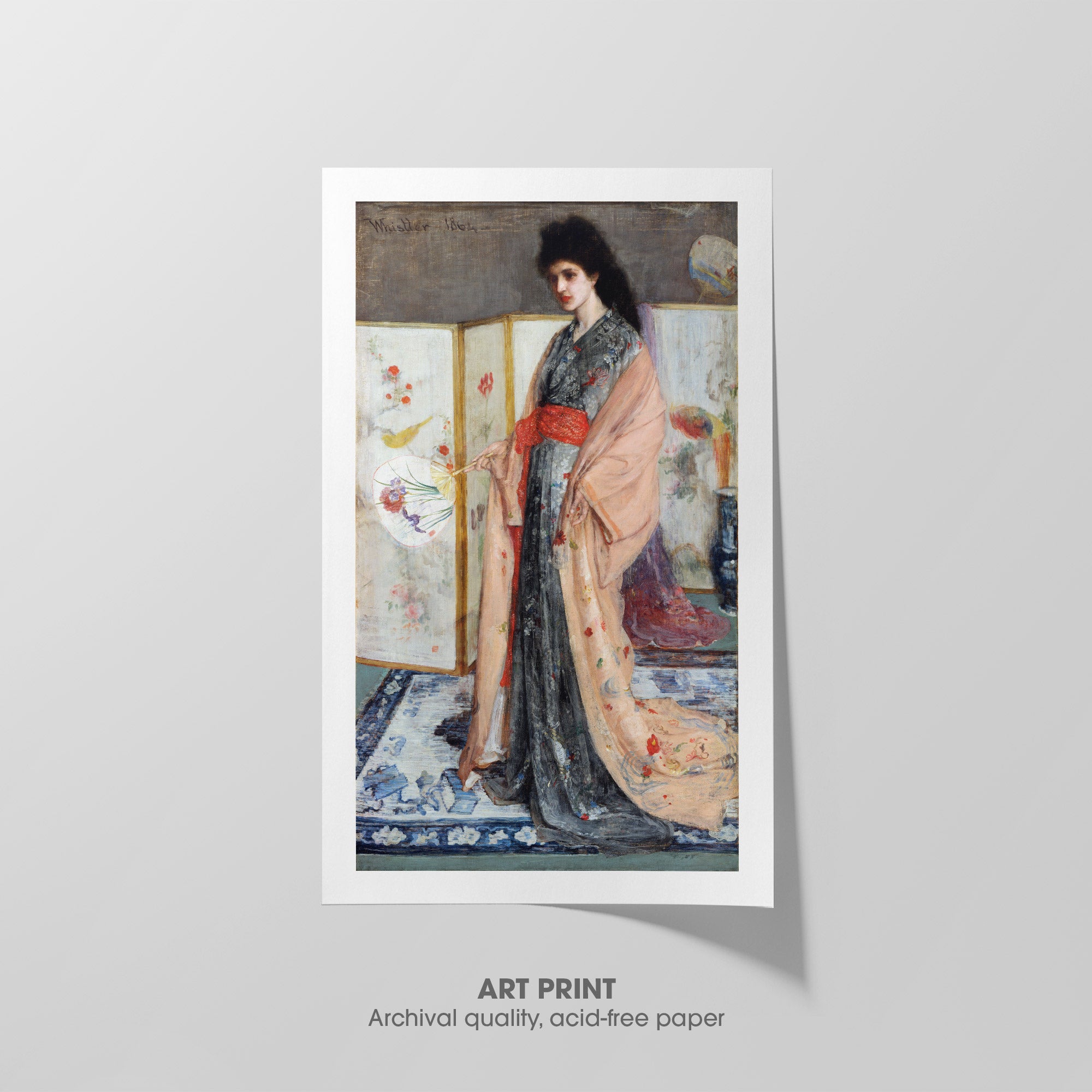 Princess from the Land of Porcelain ☲ Whistler ☱ Art Print