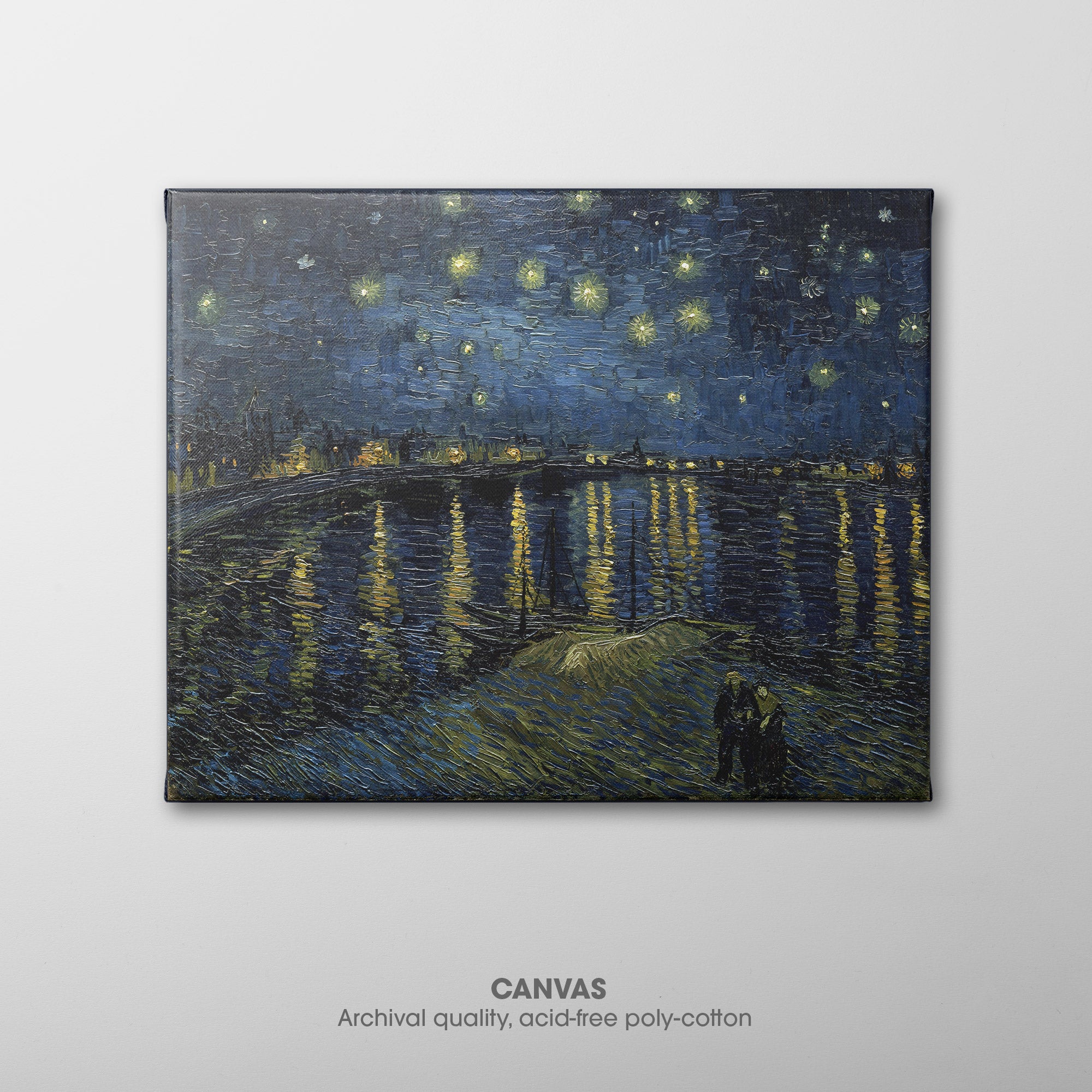 Starry Night Over the Rhône ☵ Van Gogh ☰ Canvas