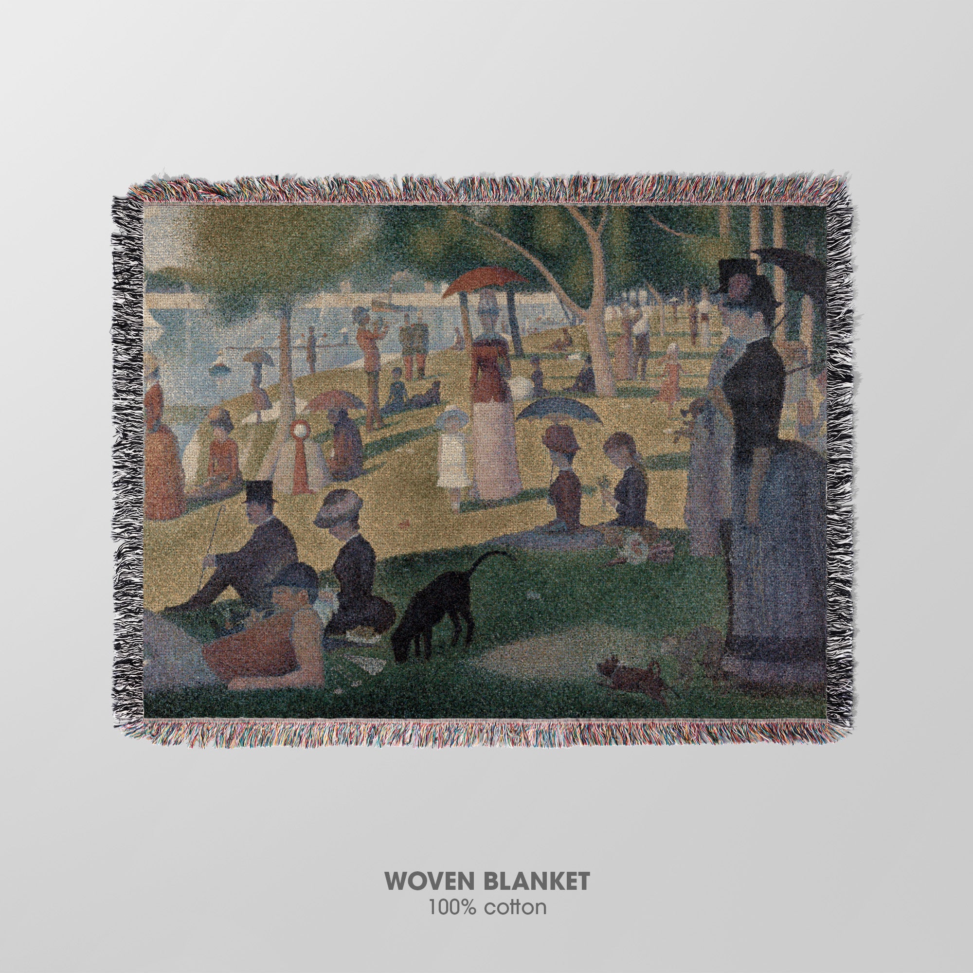 Sunday Afternoon ☷ Seurat ☵ Blanket