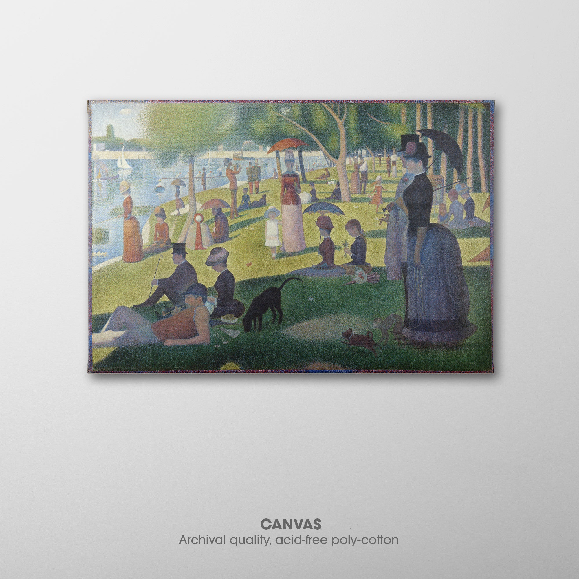 Sunday Afternoon ☷ Seurat ☵ Canvas