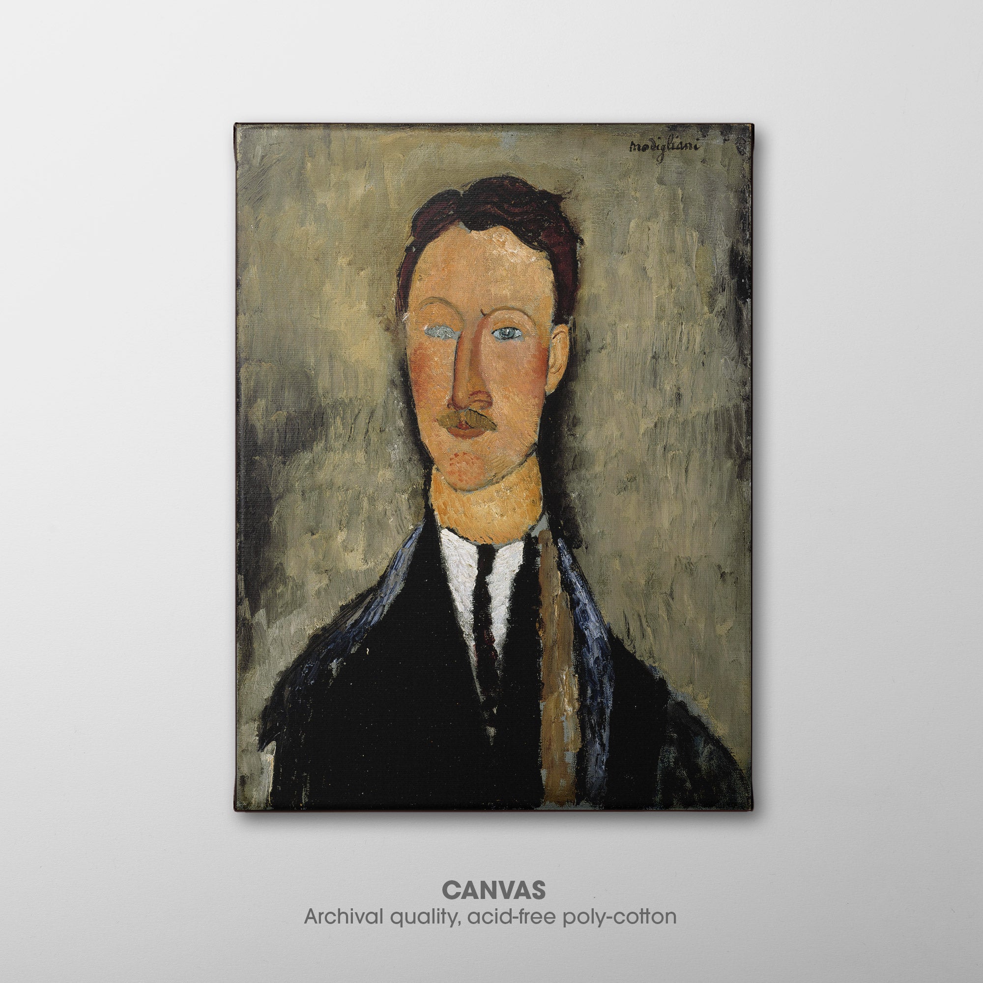 Léopold Survage ☰ Modigliani ☷ Canvas