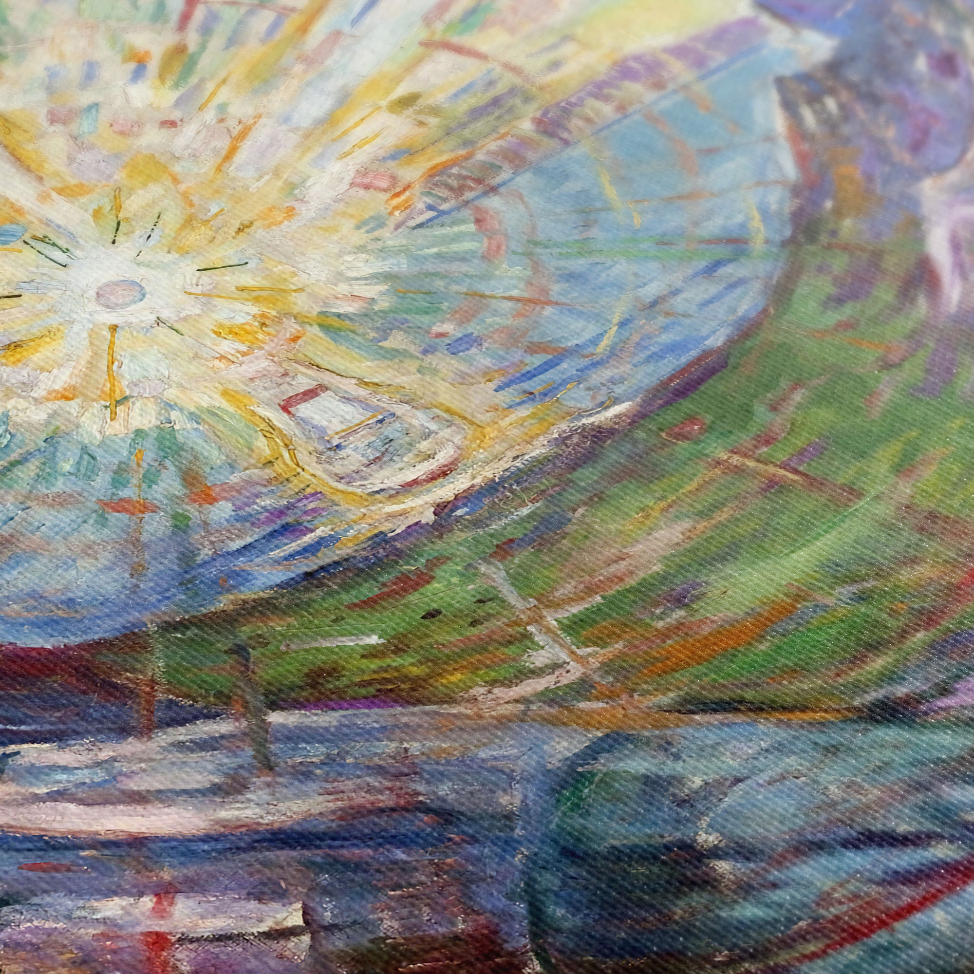 The Sun ☰ Munch ☲ Canvas