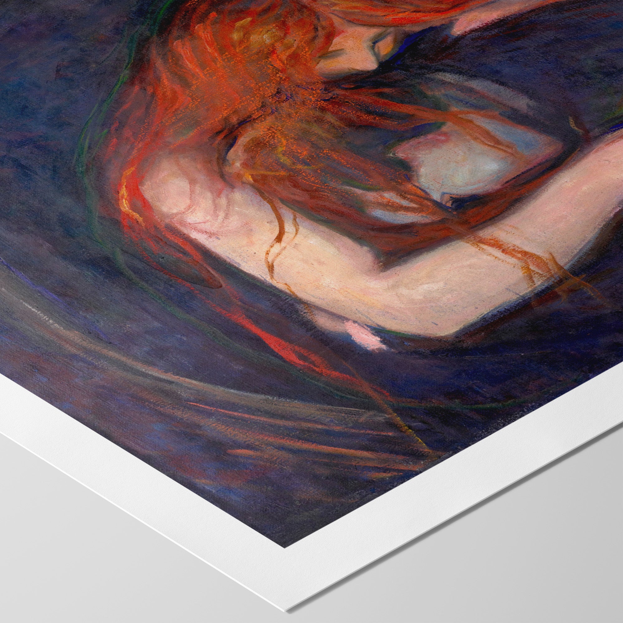 Love and Pain ☲ Munch ☵ Art Print