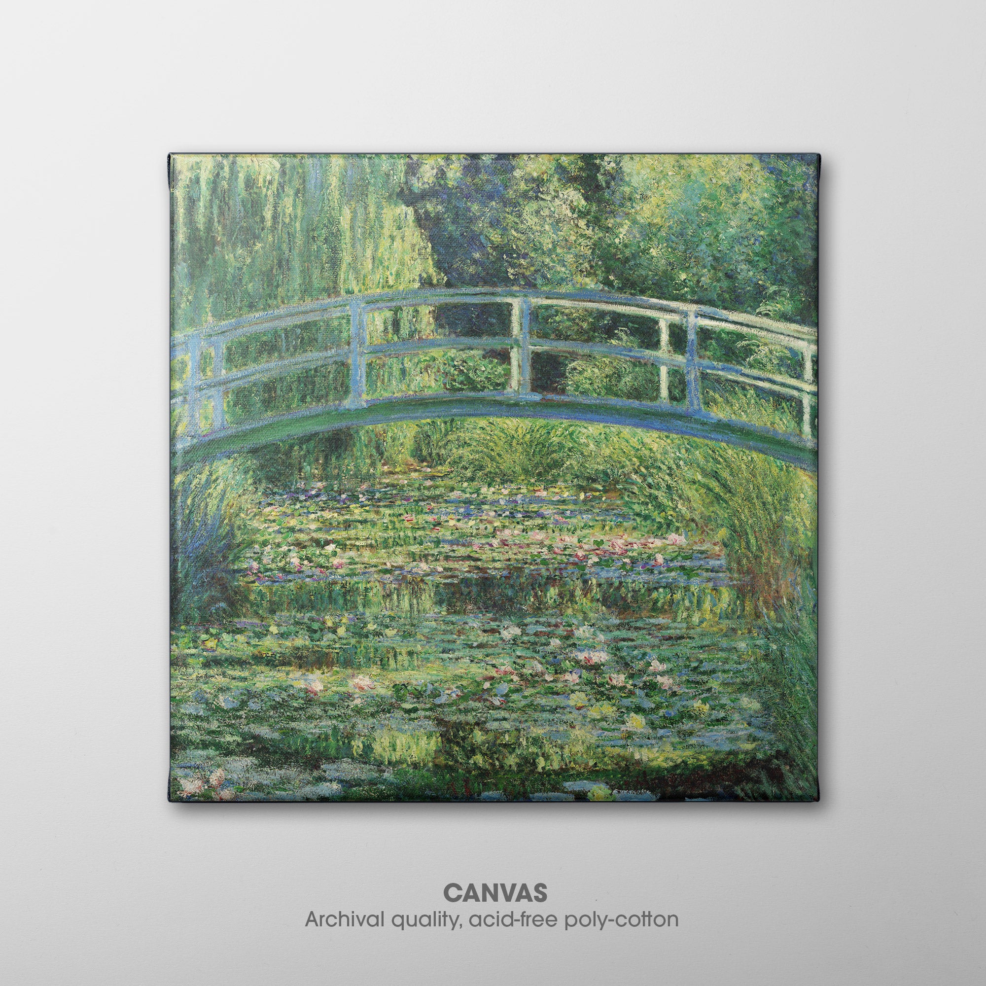 Water Lilies and Japanese Bridge ☱ Monet ☲ Canvas