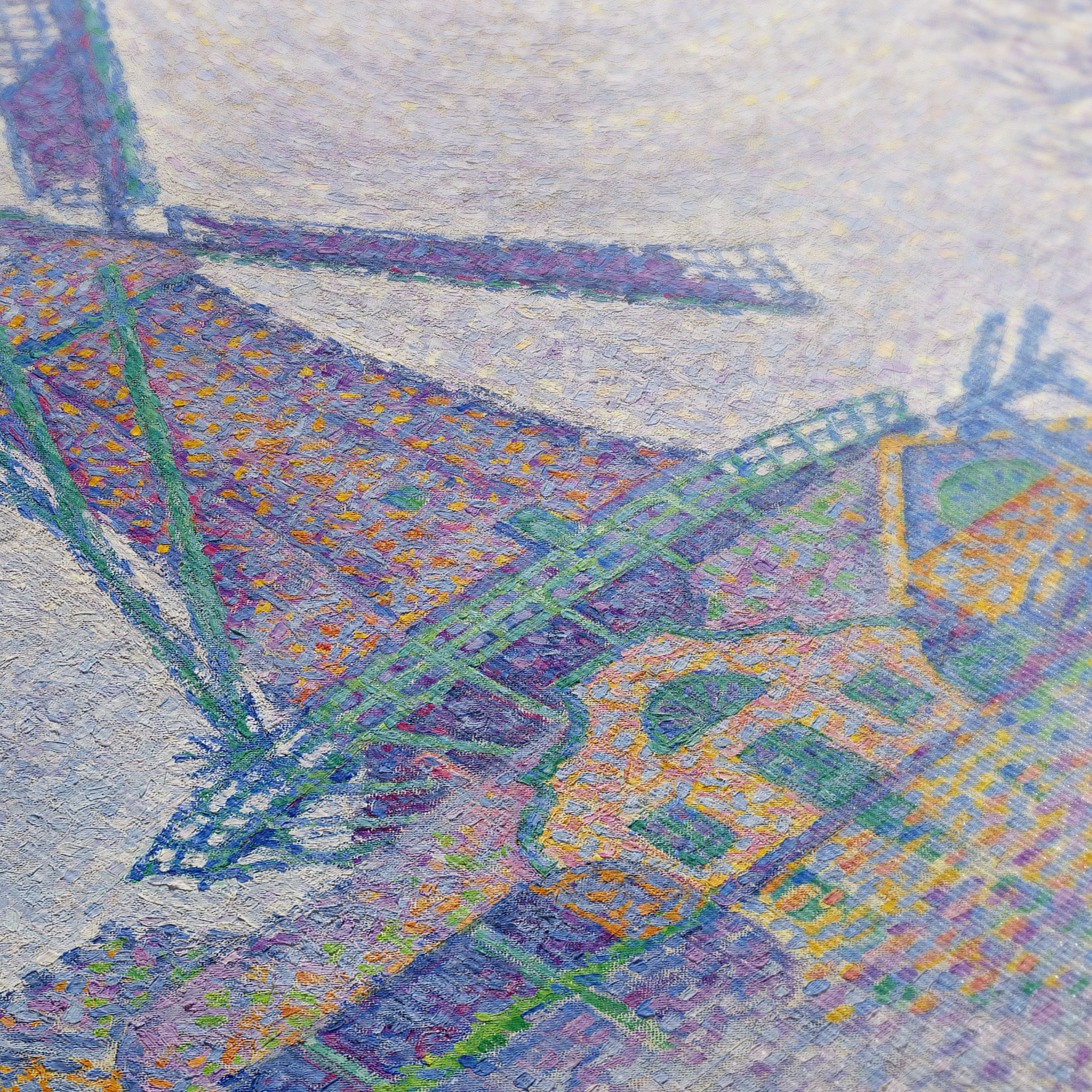 Edam Windmill ☴ Signac ☷ Canvas